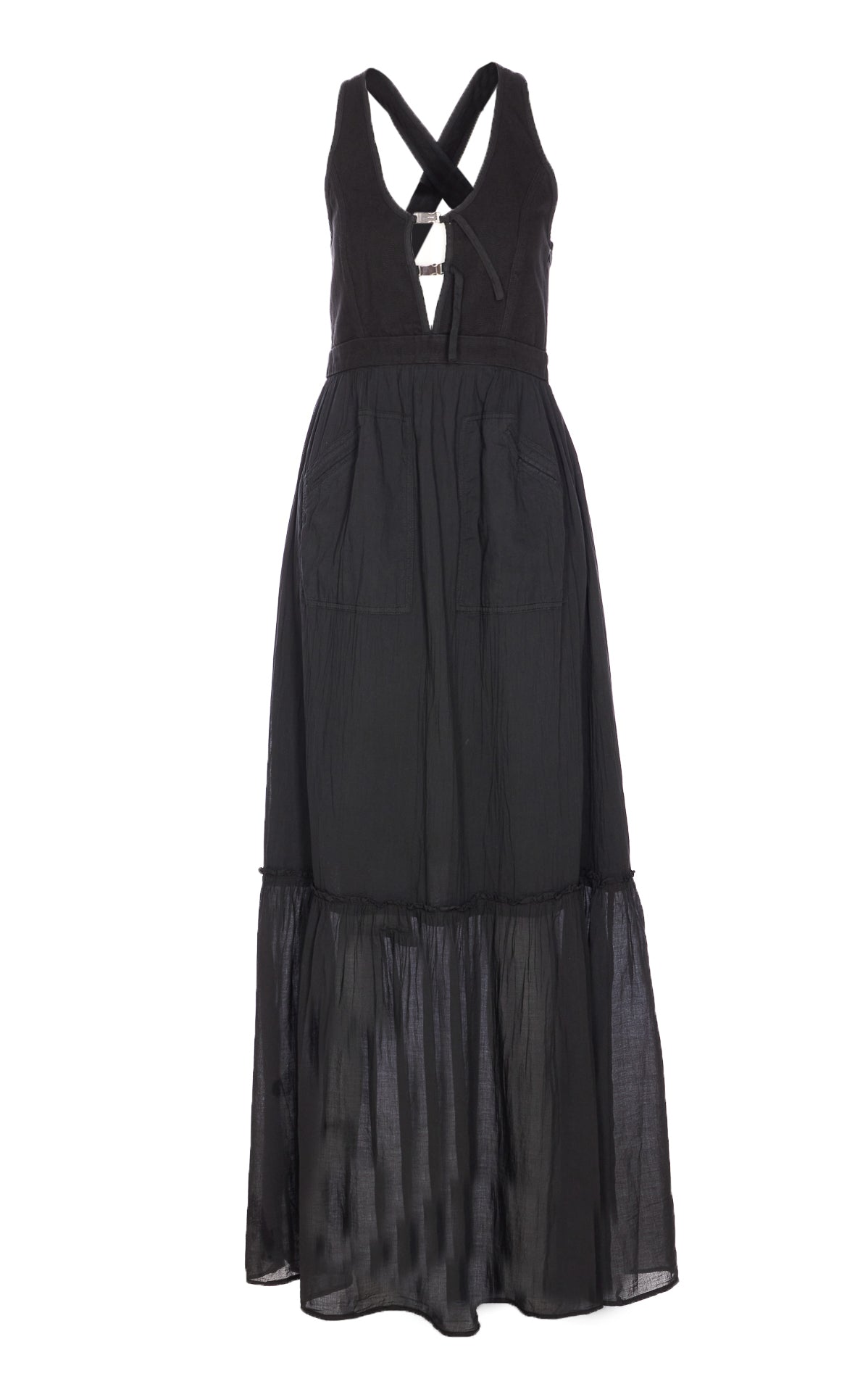 Pinko Dresses Black Cotton
