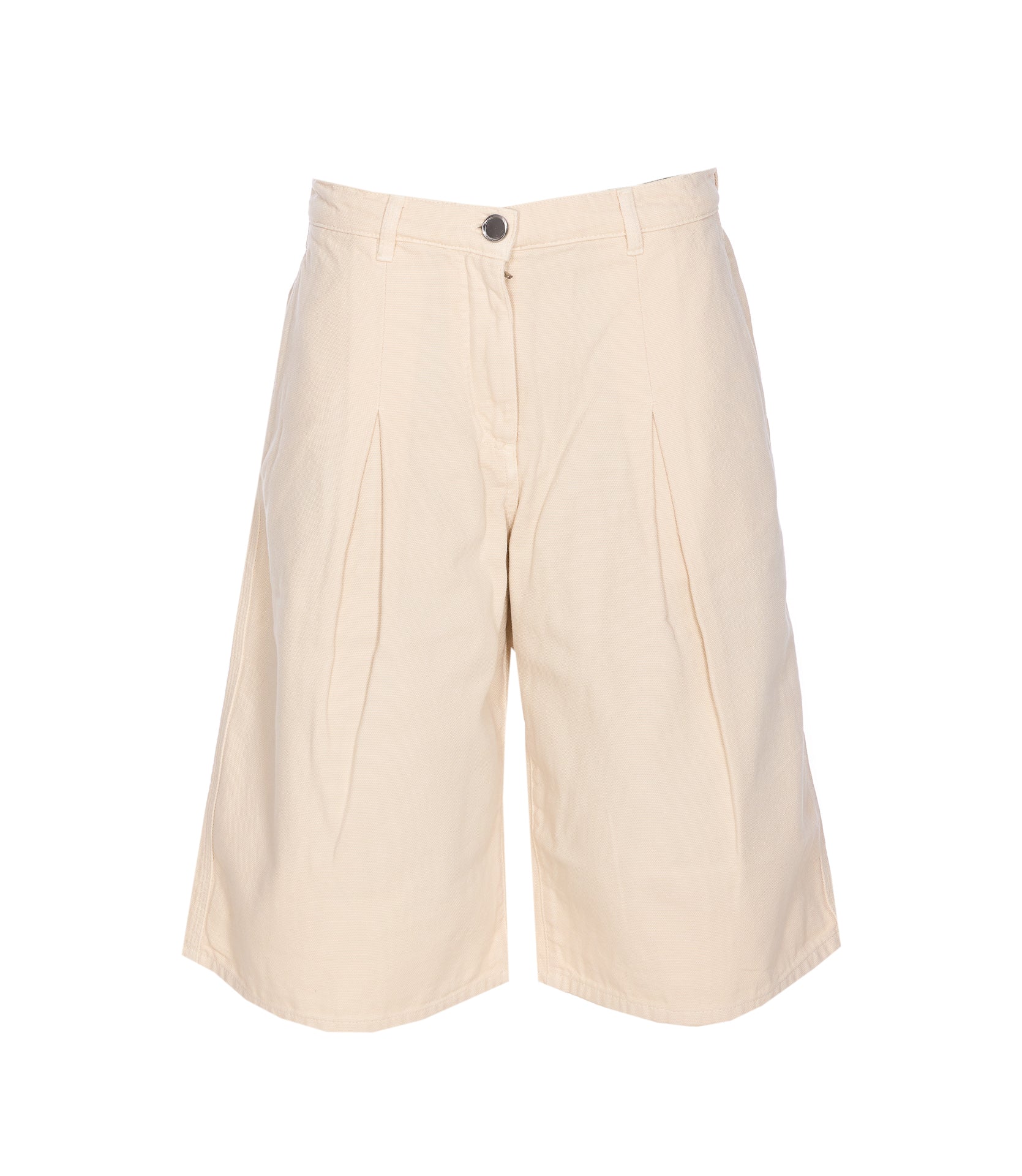 Pinko Shorts White Cotton