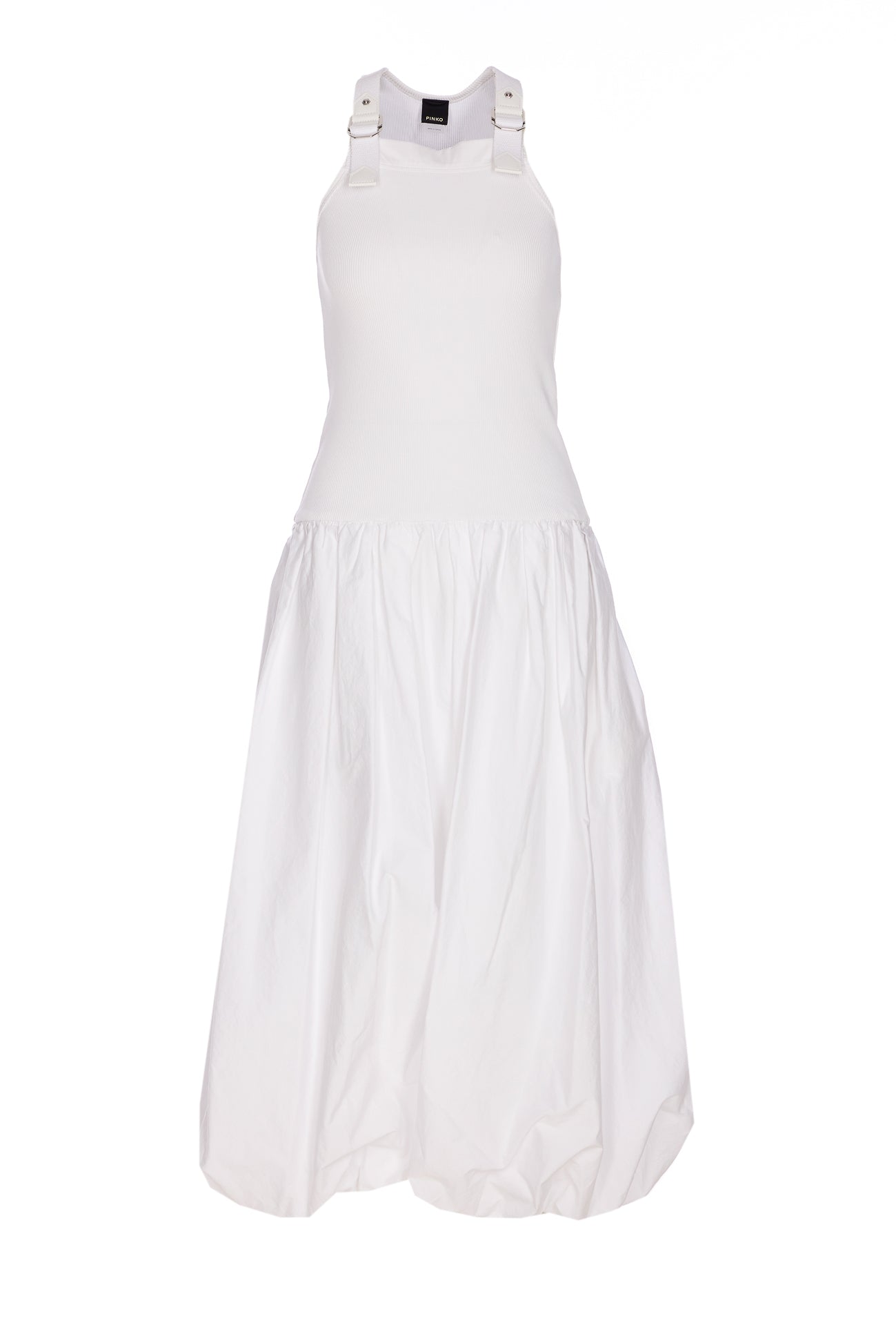 Pinko Dresses White Cotton