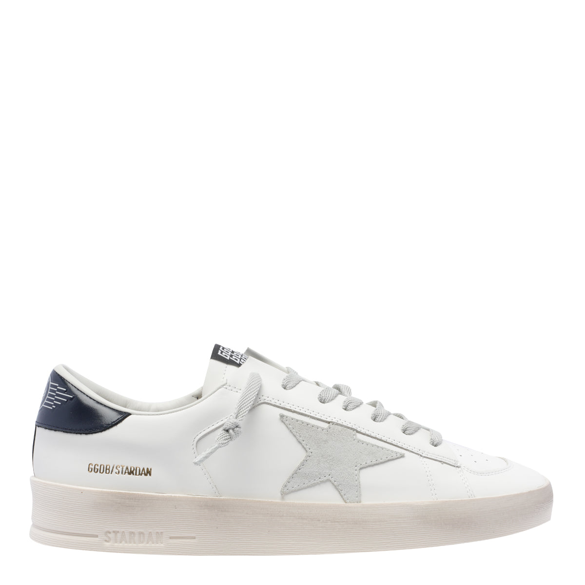 Golden Goose Sneakers White Calf Leather/rubber Sole