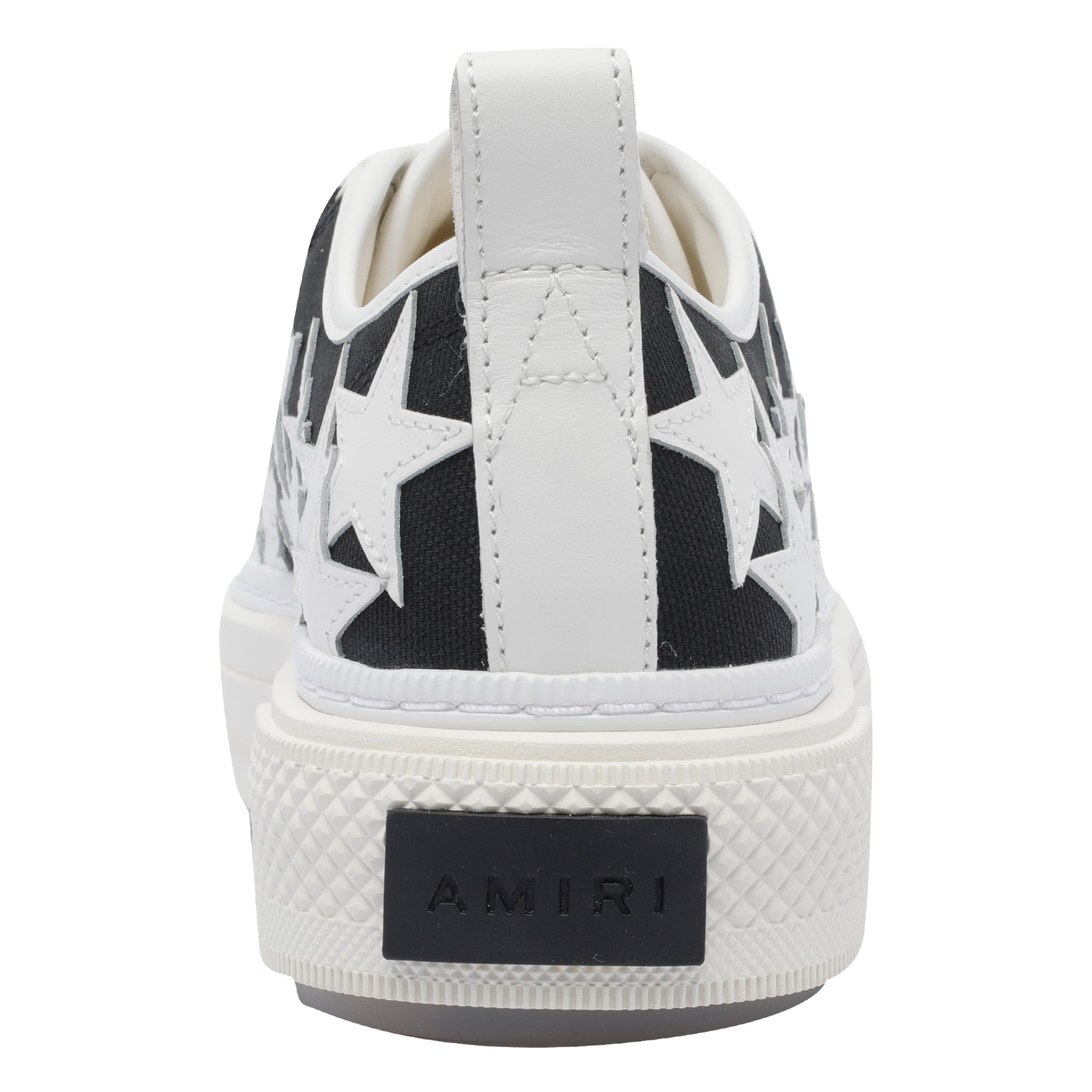 Amiri Sneakers Black Calf Leather/rubber Sole