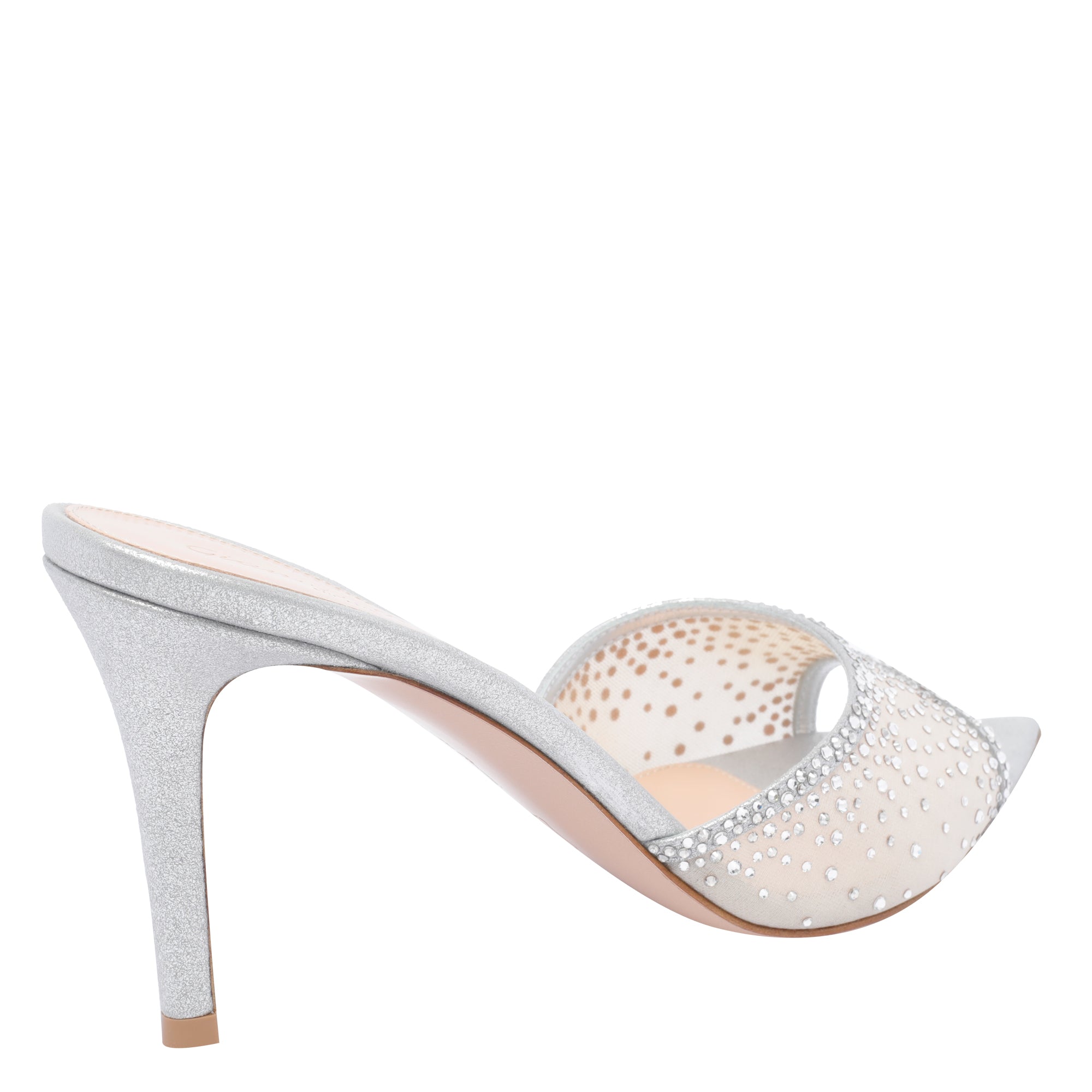 Gianvito Rossi With Heel Silver