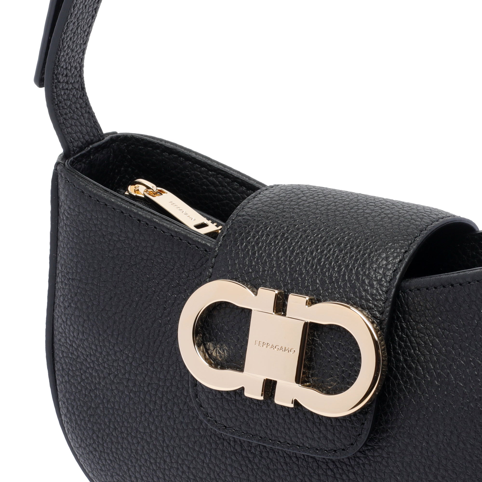 Ferragamo Bags Black Calf Leather