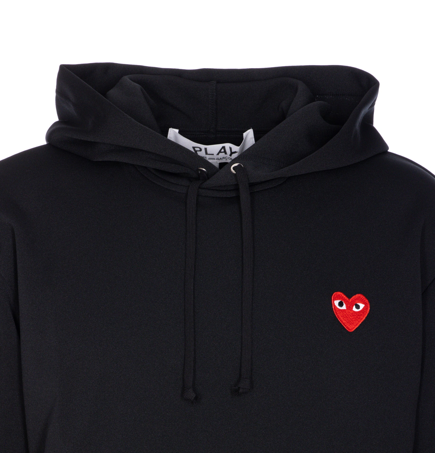 Comme Des Garcons Play Sweaters Black Polyester