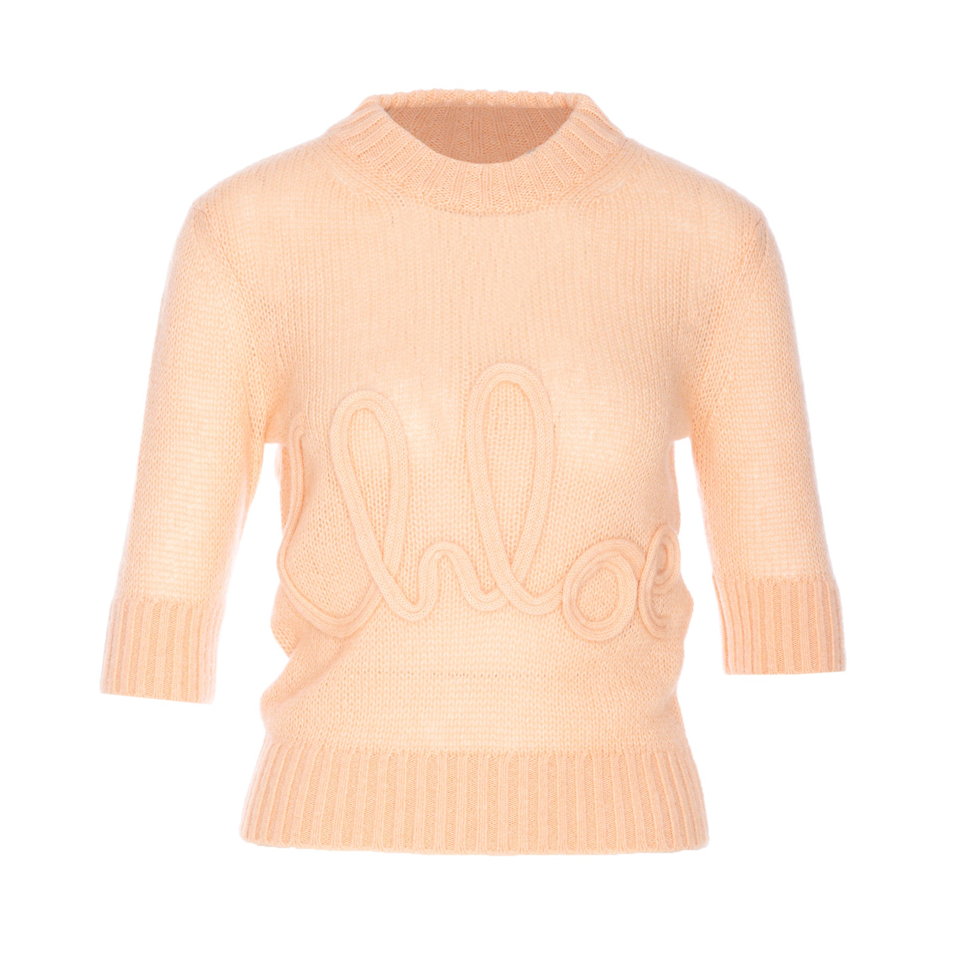 Chloè Sweaters Pink Alpaca Wool