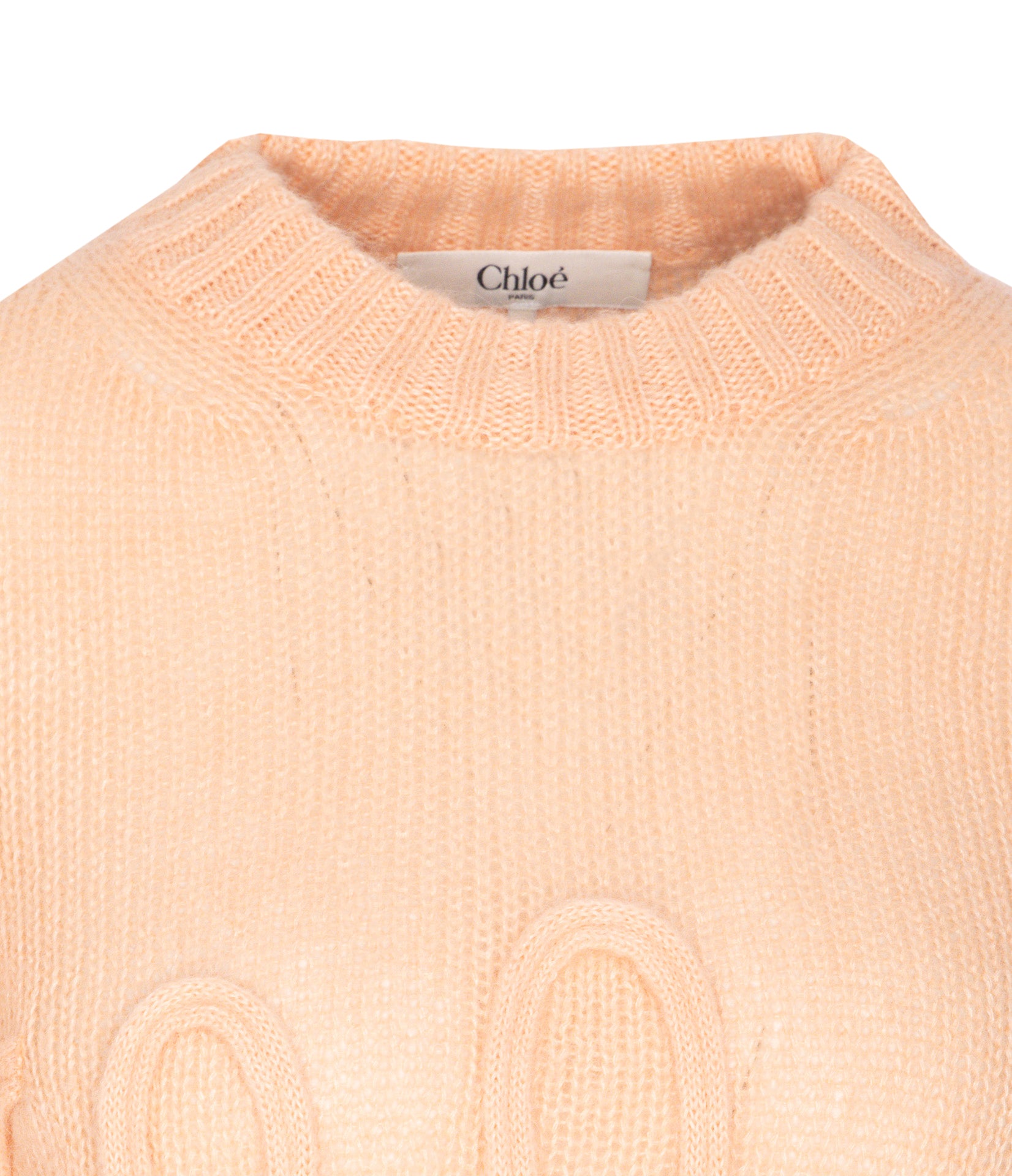 Chloè Sweaters Pink Alpaca Wool