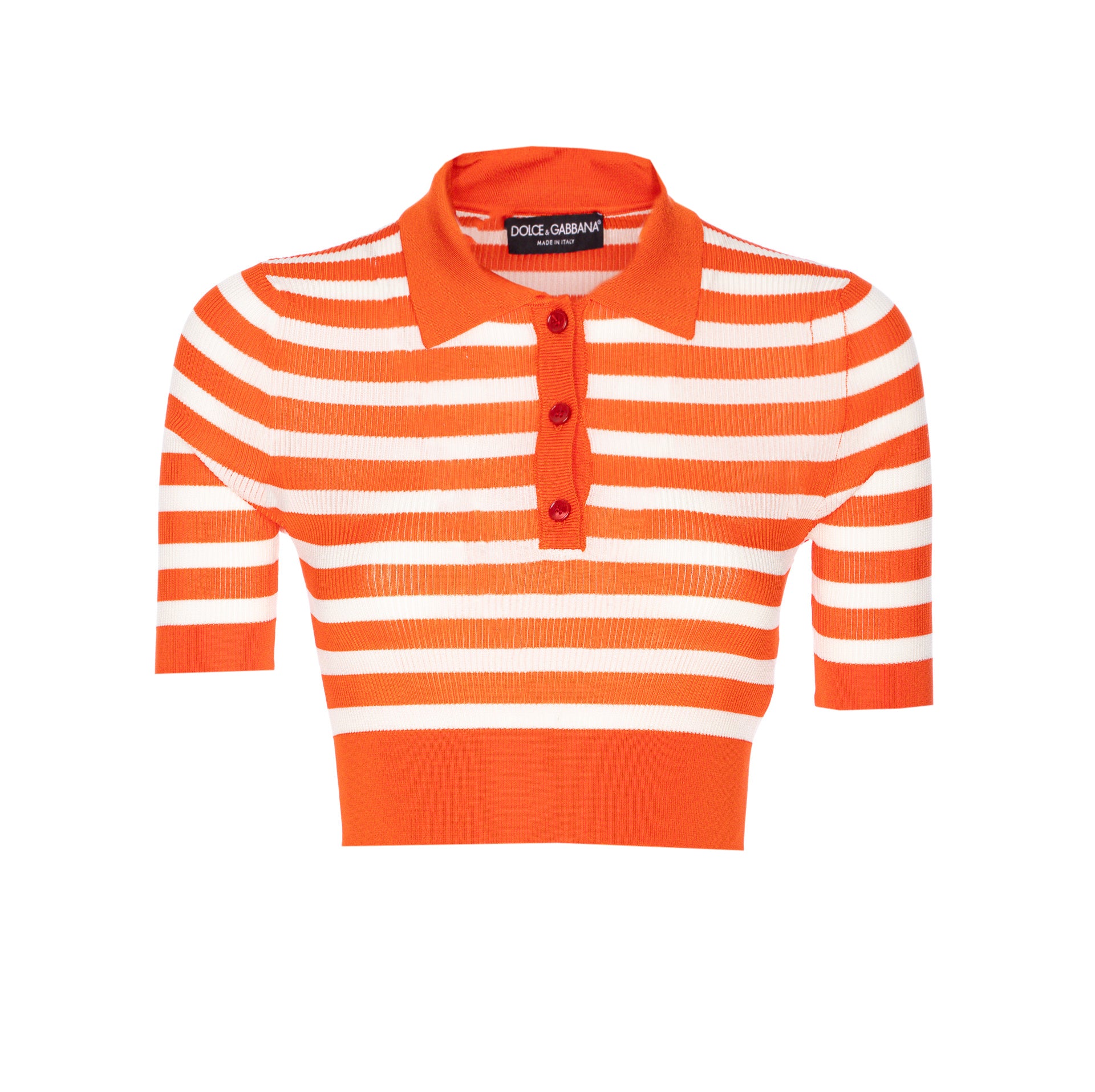 Dolce & Gabbana T-Shirts And Polos Orange Viscose