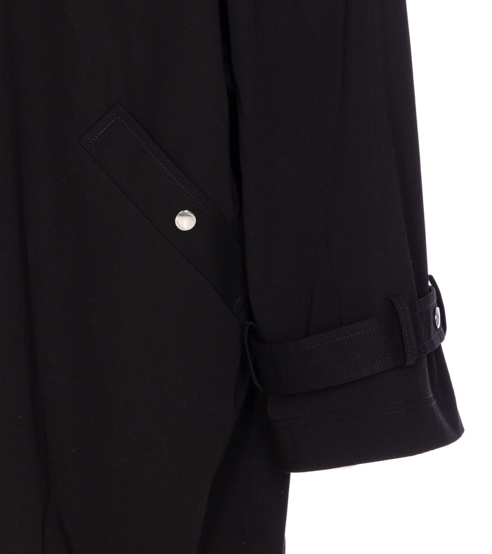 Toteme Coats Black Cotton
