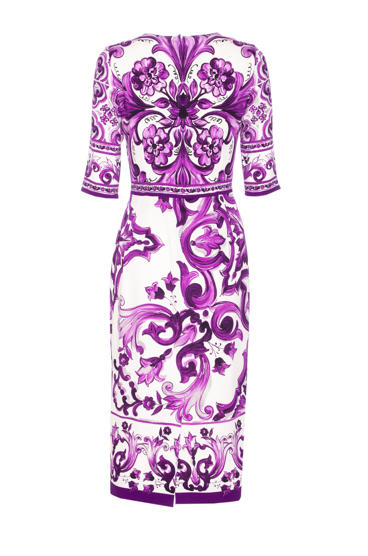Dolce & Gabbana Dresses Purple Silk