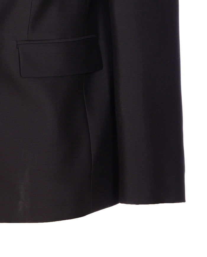 Loewe Jackets Black Wool