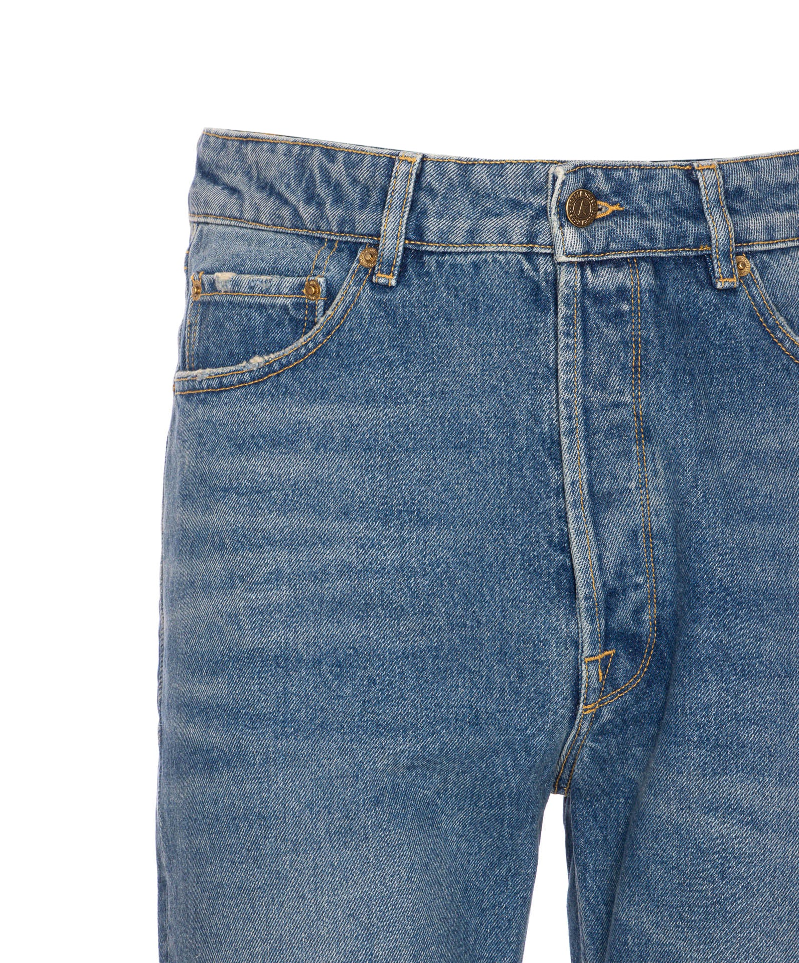 Golden Goose Jeans Blue Cotton