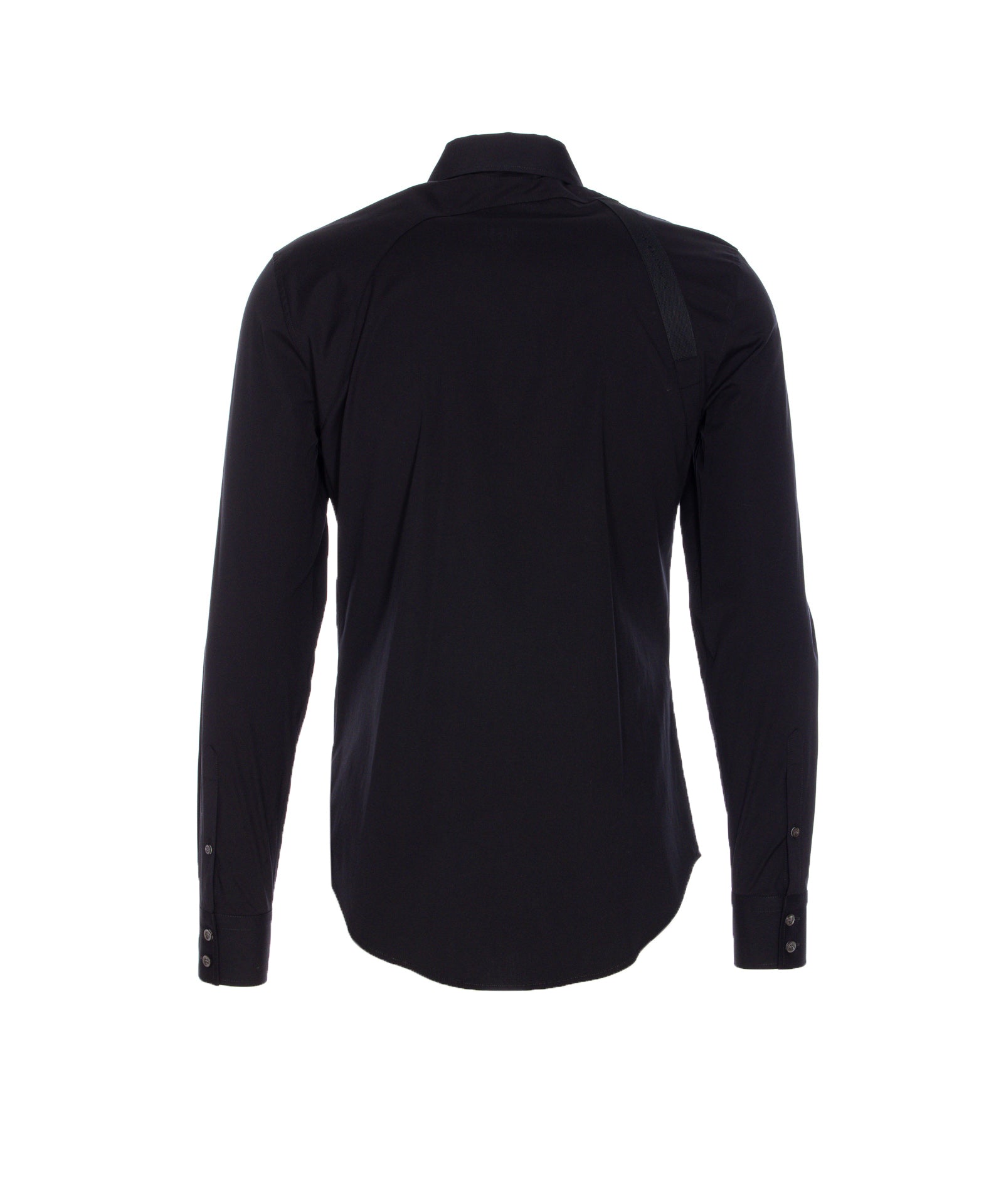 Alexander Mcqueen Shirts Black Cotton