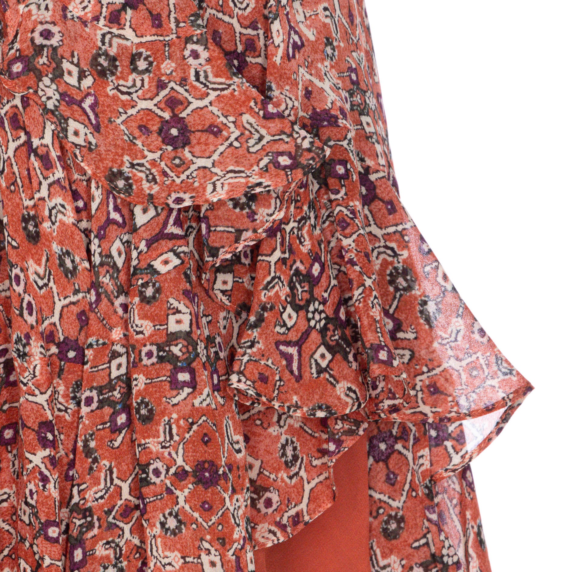 Isabel Marant Etoile Skirts Red Viscose