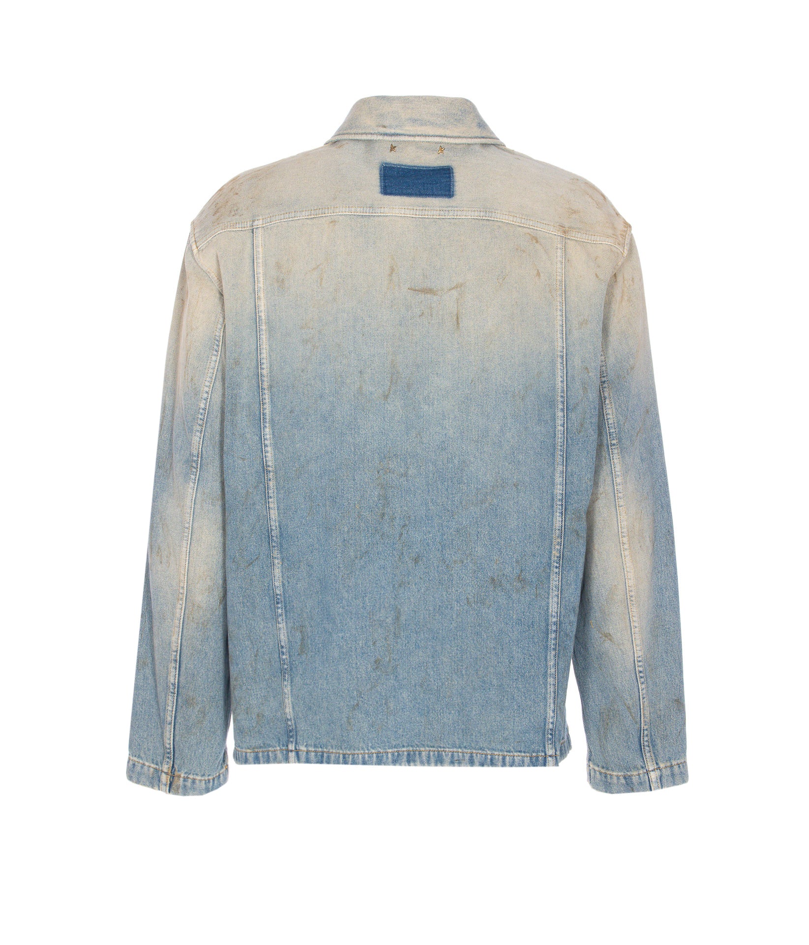 Golden Goose Jackets Blue Cotton