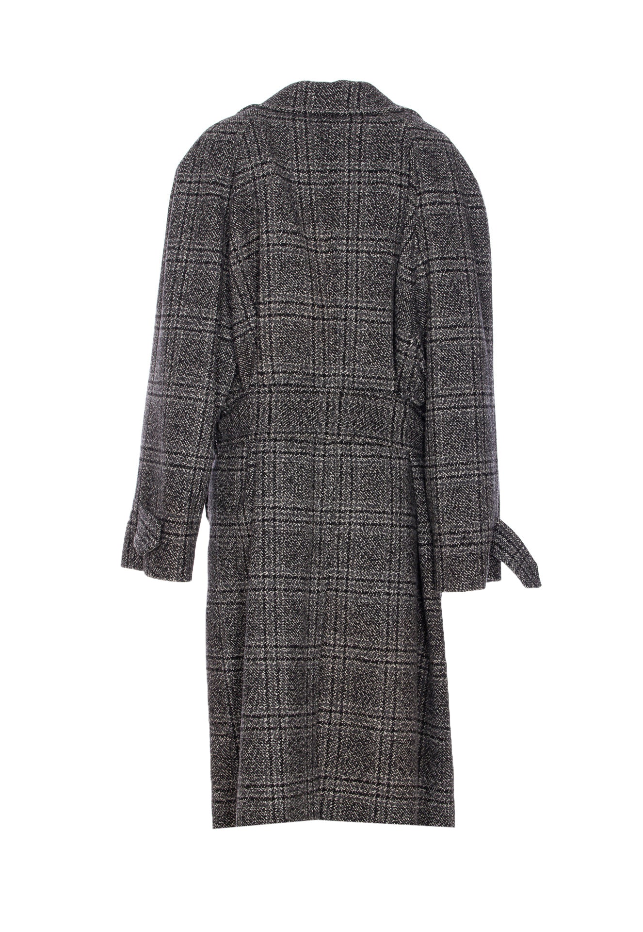 Balenciaga Coats Grey Wool