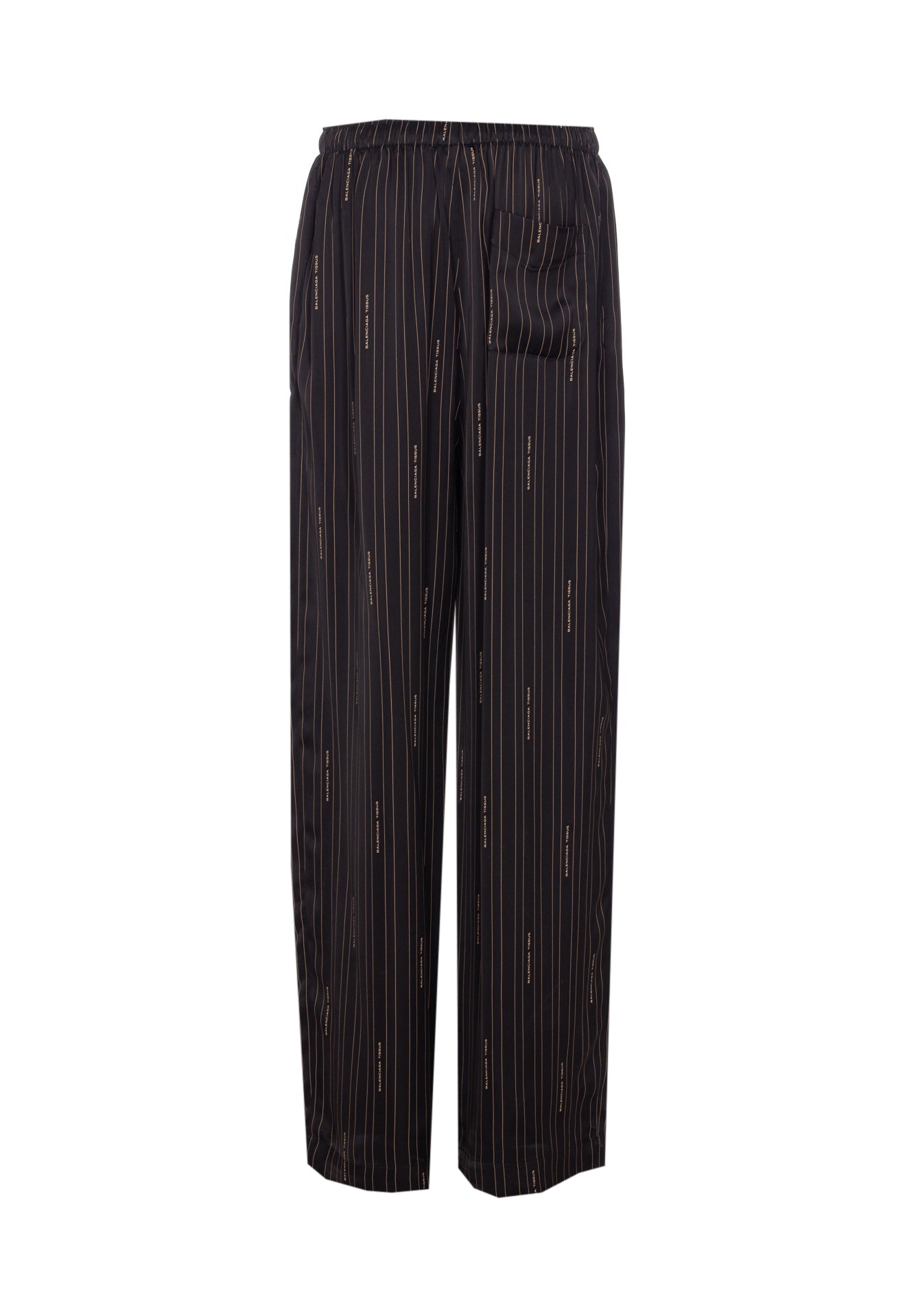 Balenciaga Trousers Black Viscose