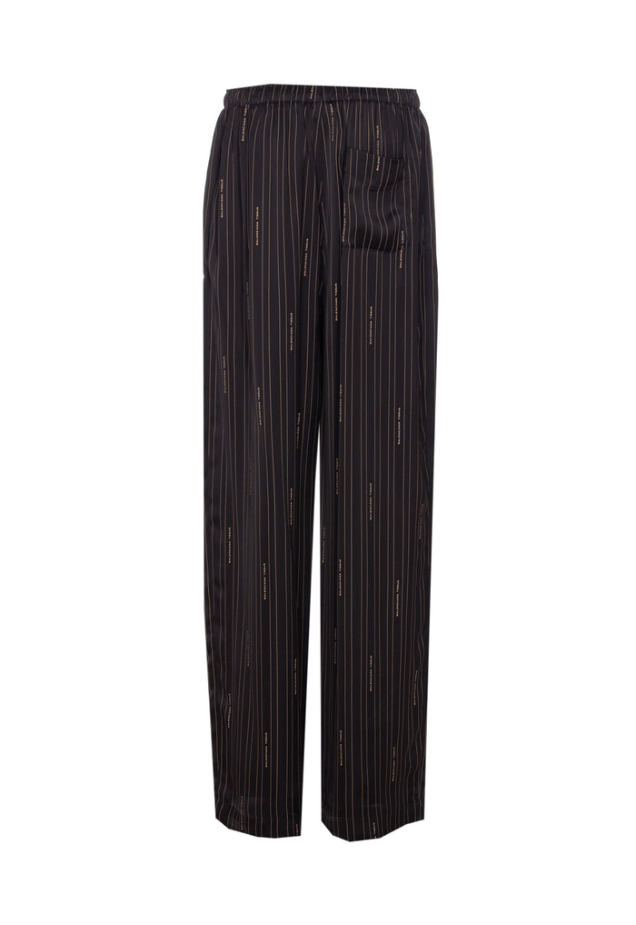 Balenciaga Trousers Black Viscose
