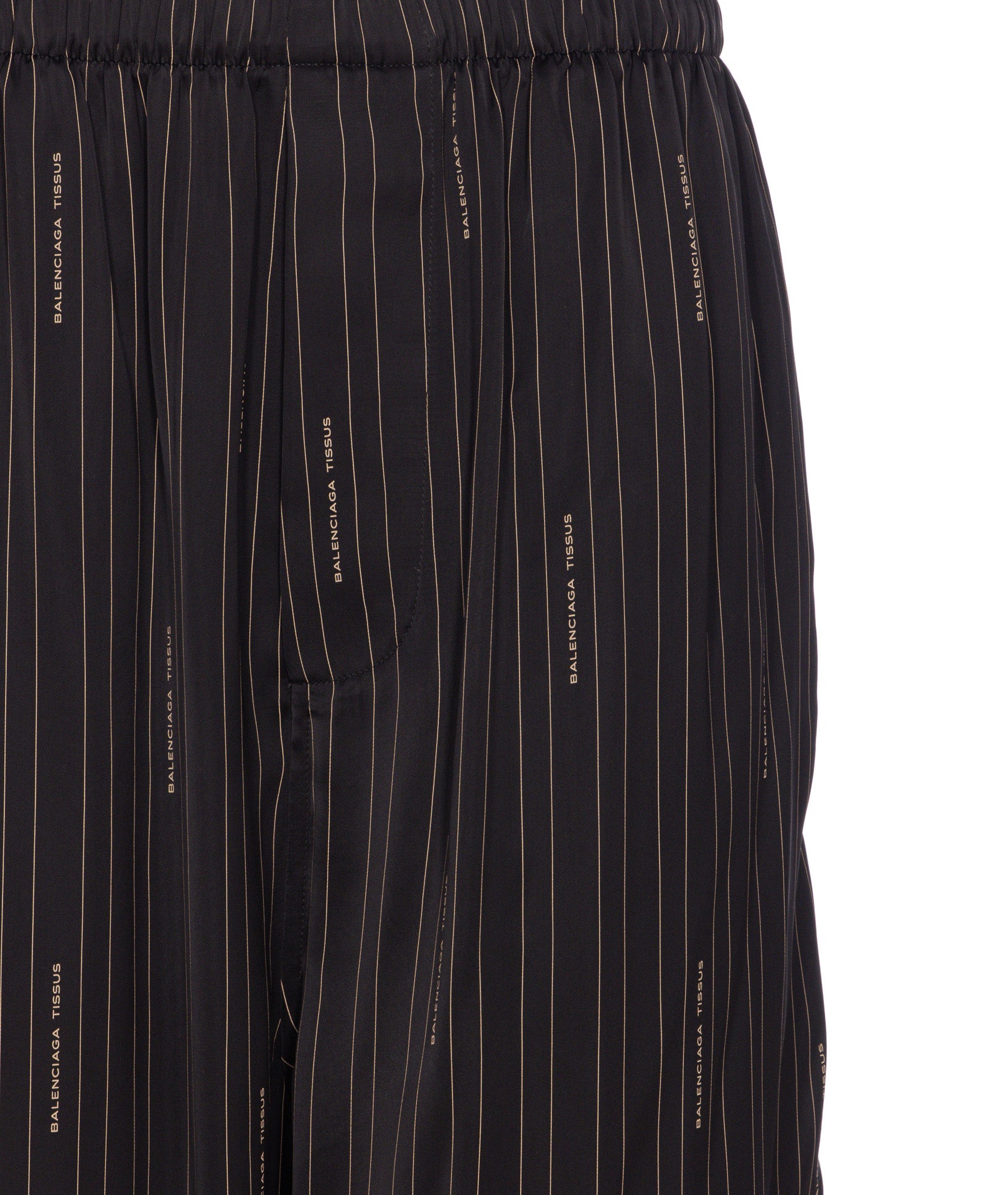 Balenciaga Trousers Black Viscose