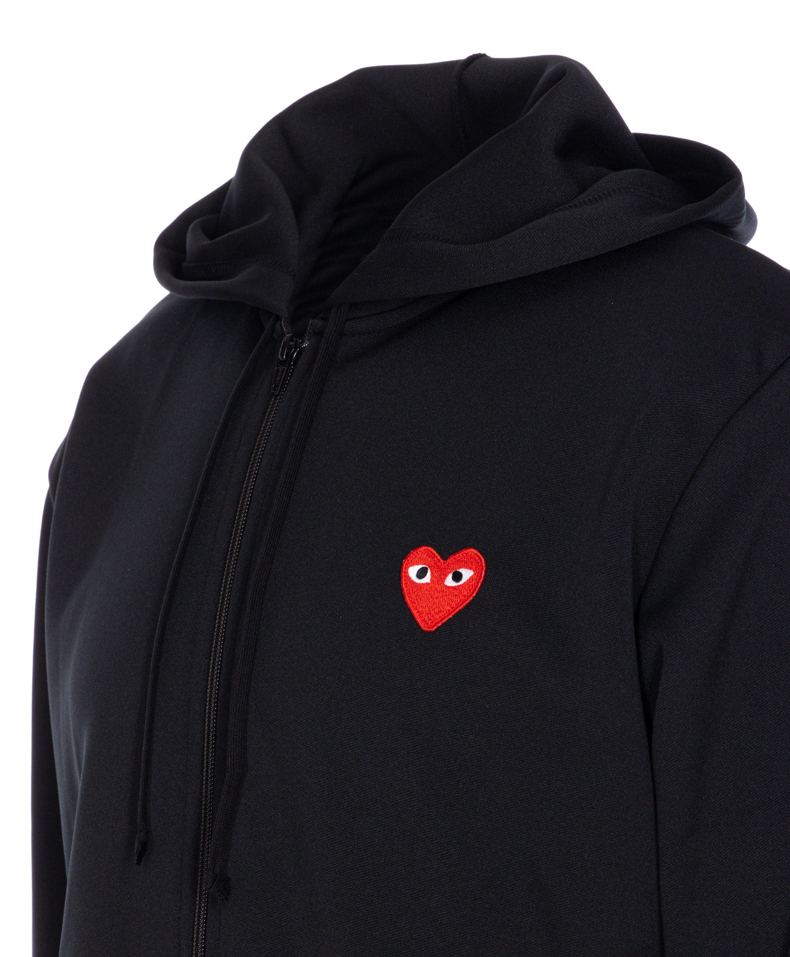 Comme Des Garcons Play Sweaters Black Polyester