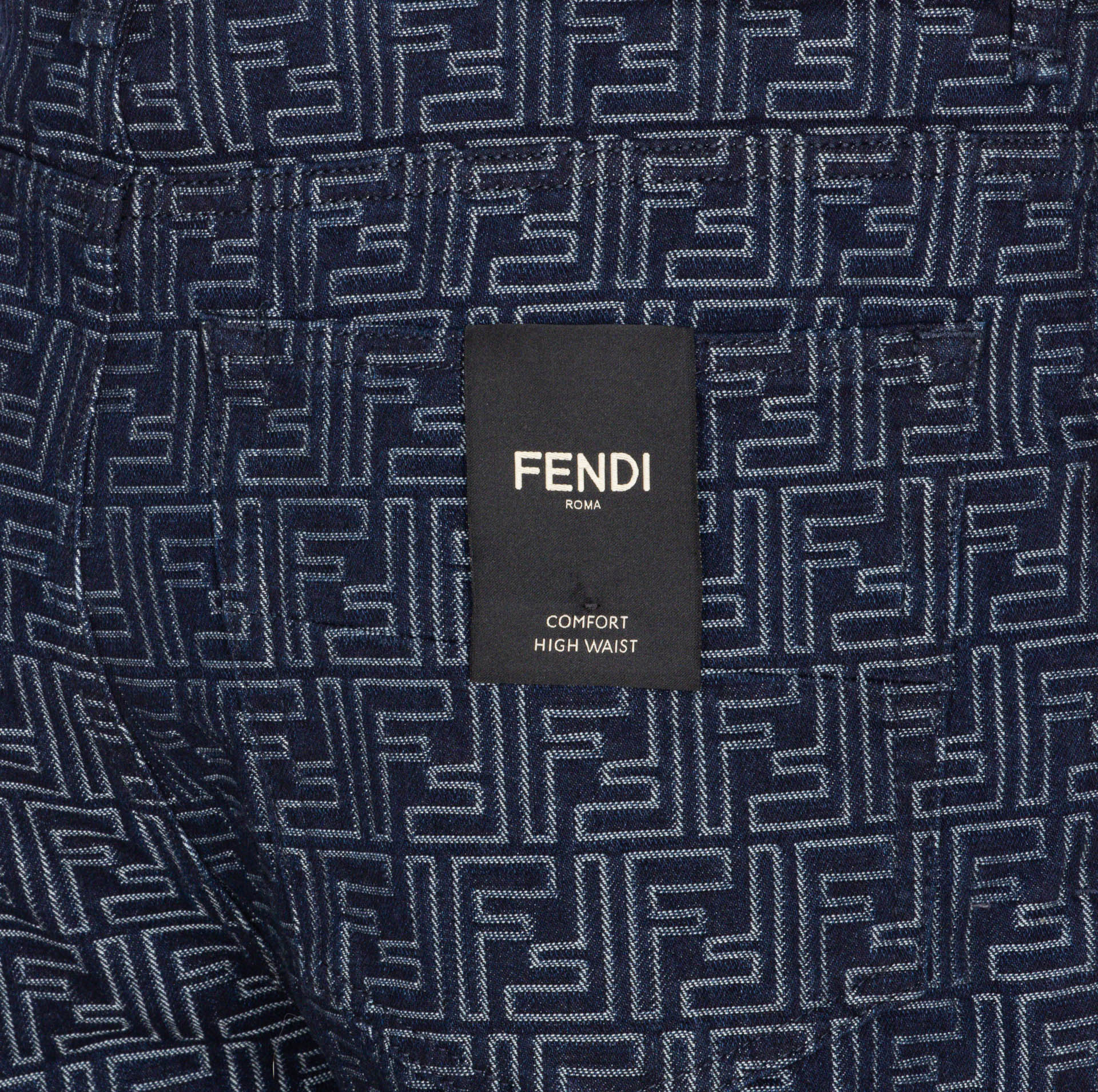 Fendi Shorts Blue Cotton