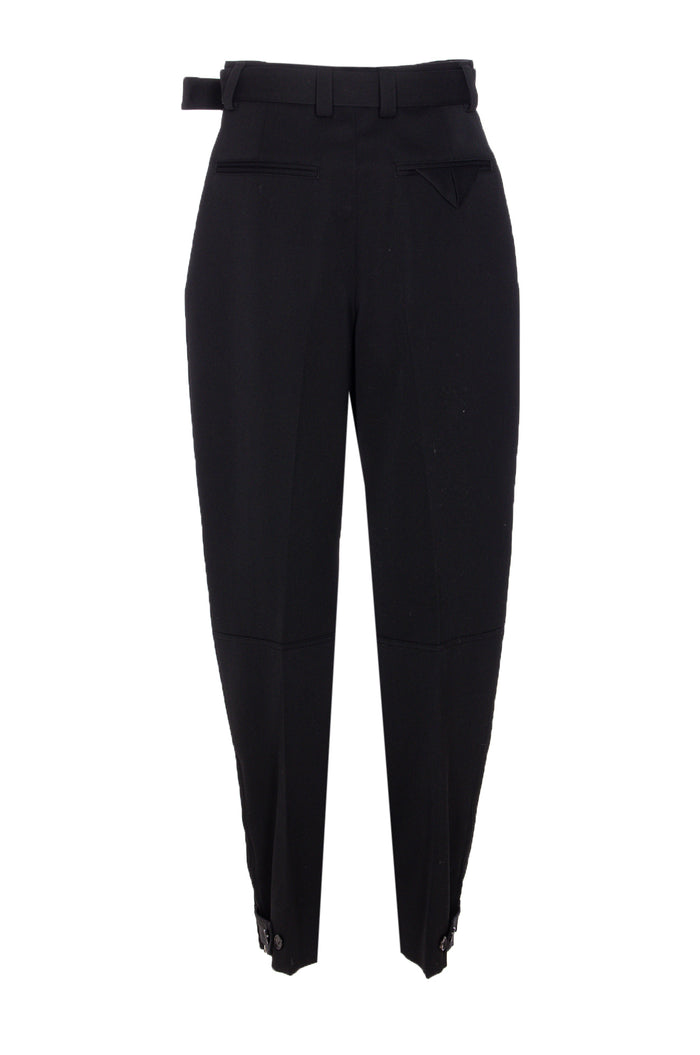 Bottega Veneta Trousers Black Wool