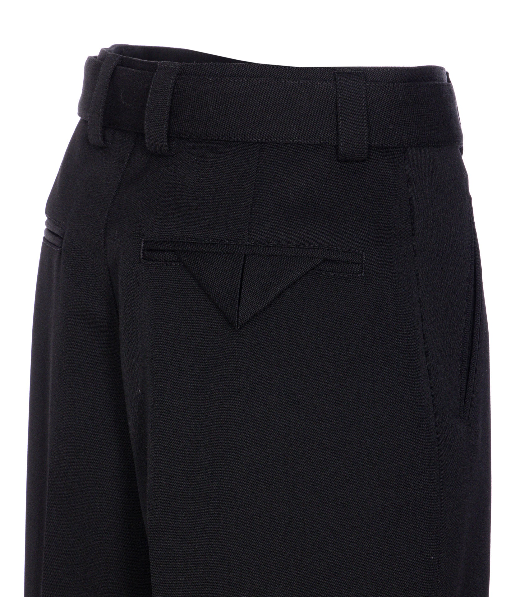 Bottega Veneta Trousers Black Wool