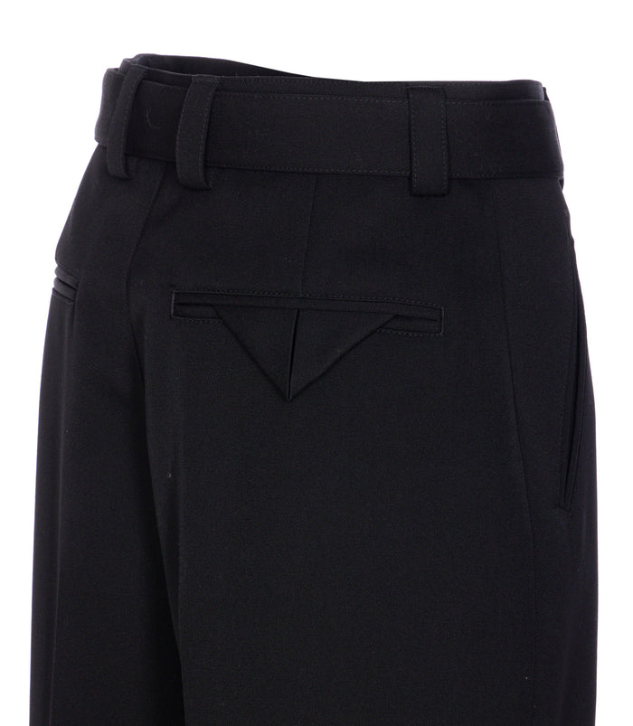 Bottega Veneta Trousers Black Wool