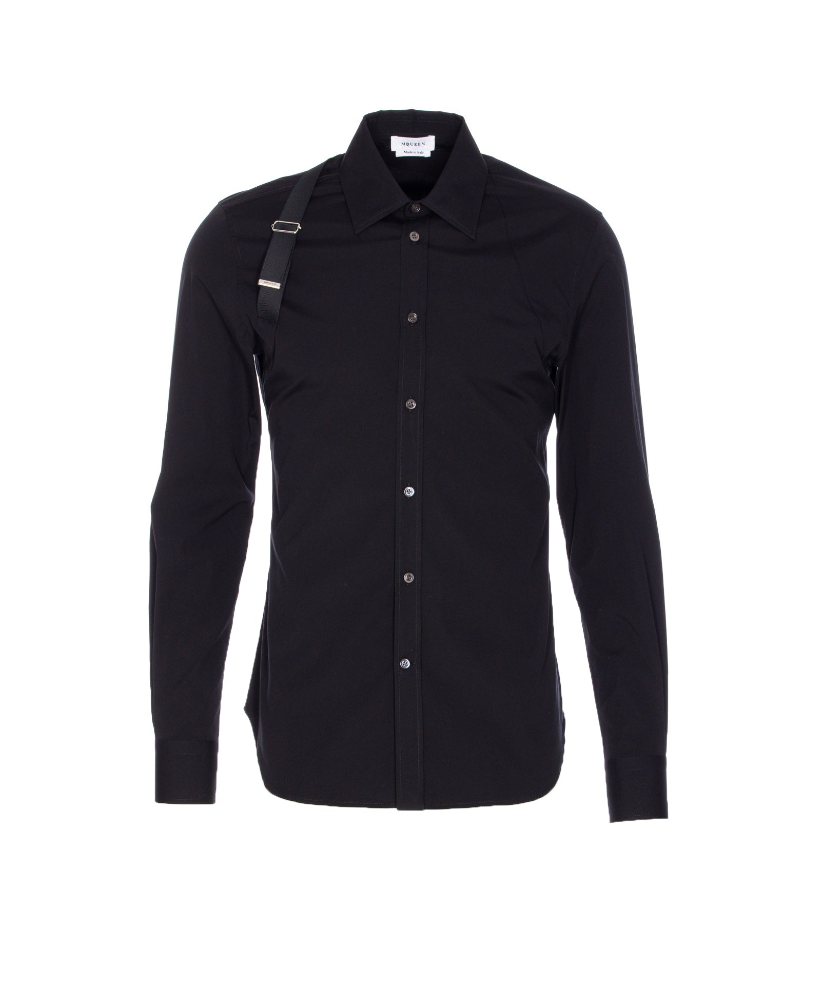Alexander Mcqueen Shirts Black Cotton