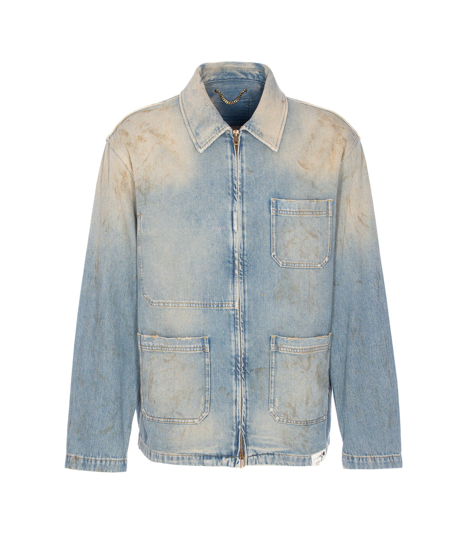 Golden Goose Jackets Blue Cotton
