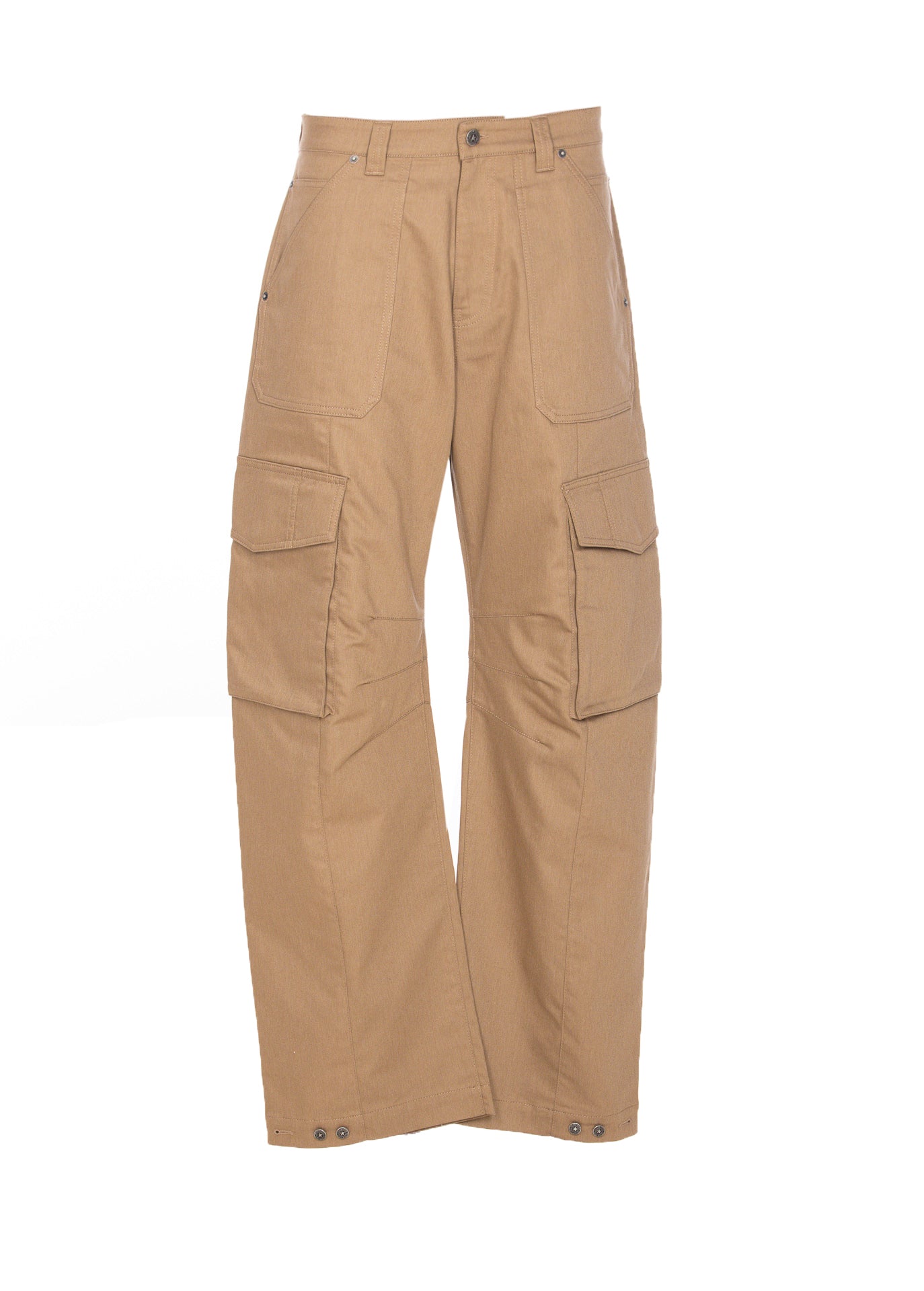 Golden Goose Trousers Beige Elastomultiester