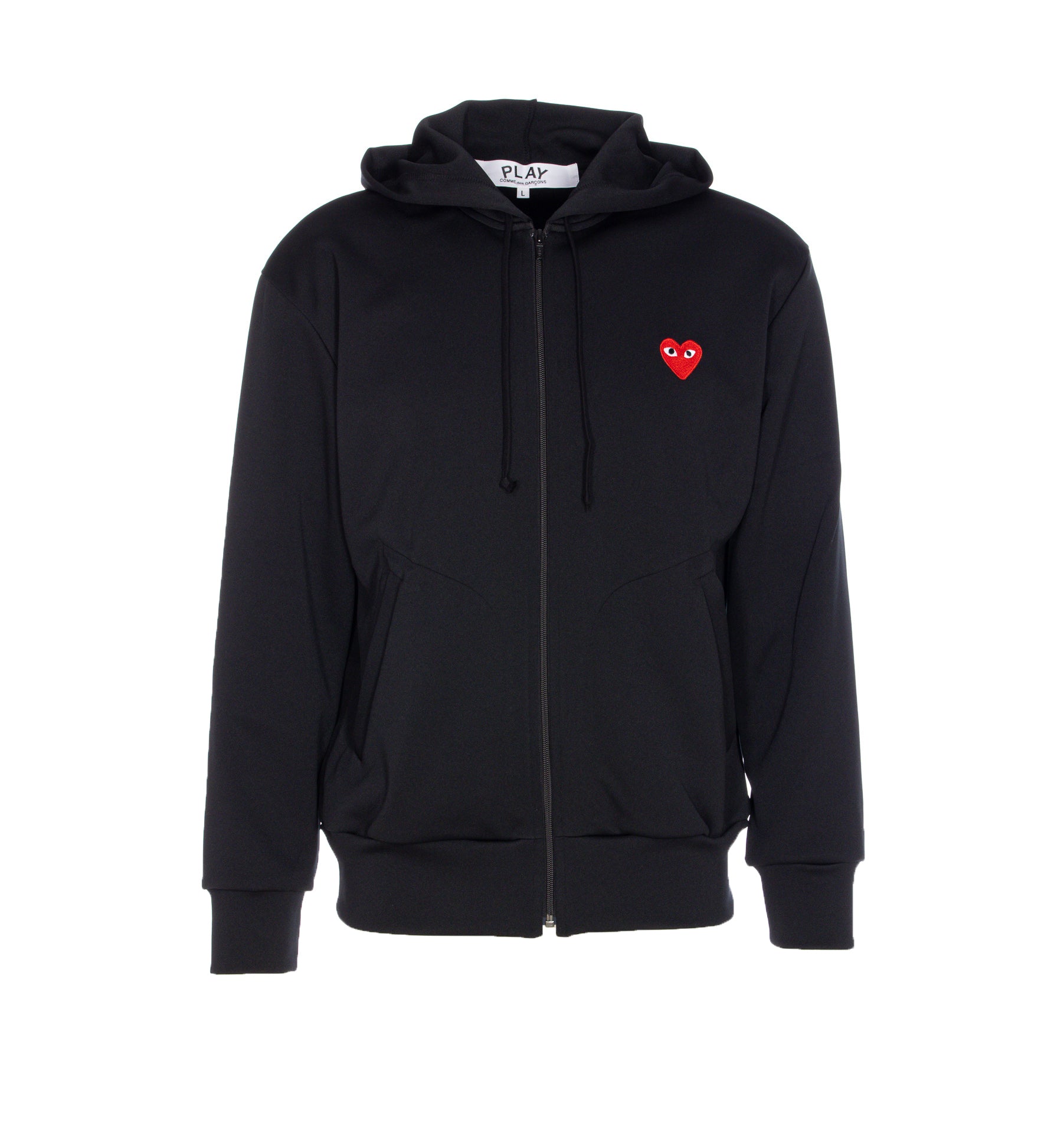 Comme Des Garcons Play Sweaters Black Polyester