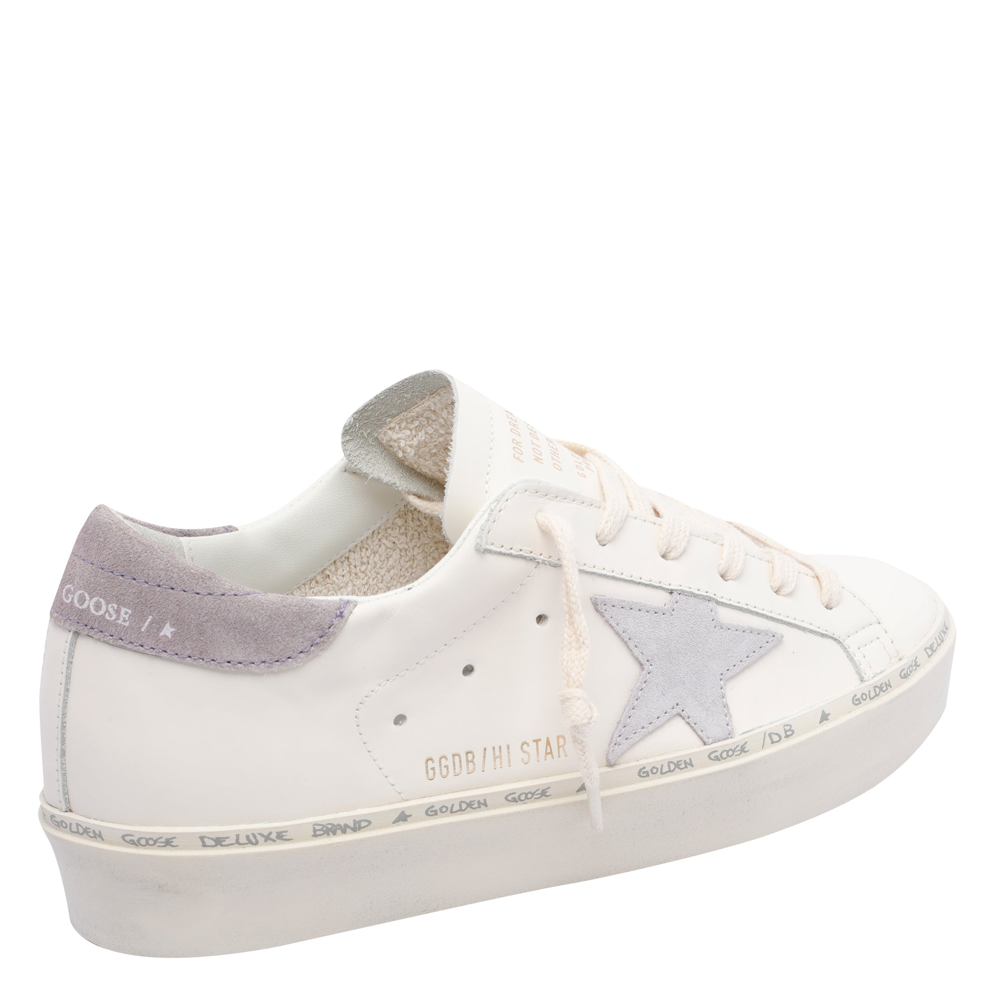 Golden Goose Sneakers White Calf Leather / Rubber Sole