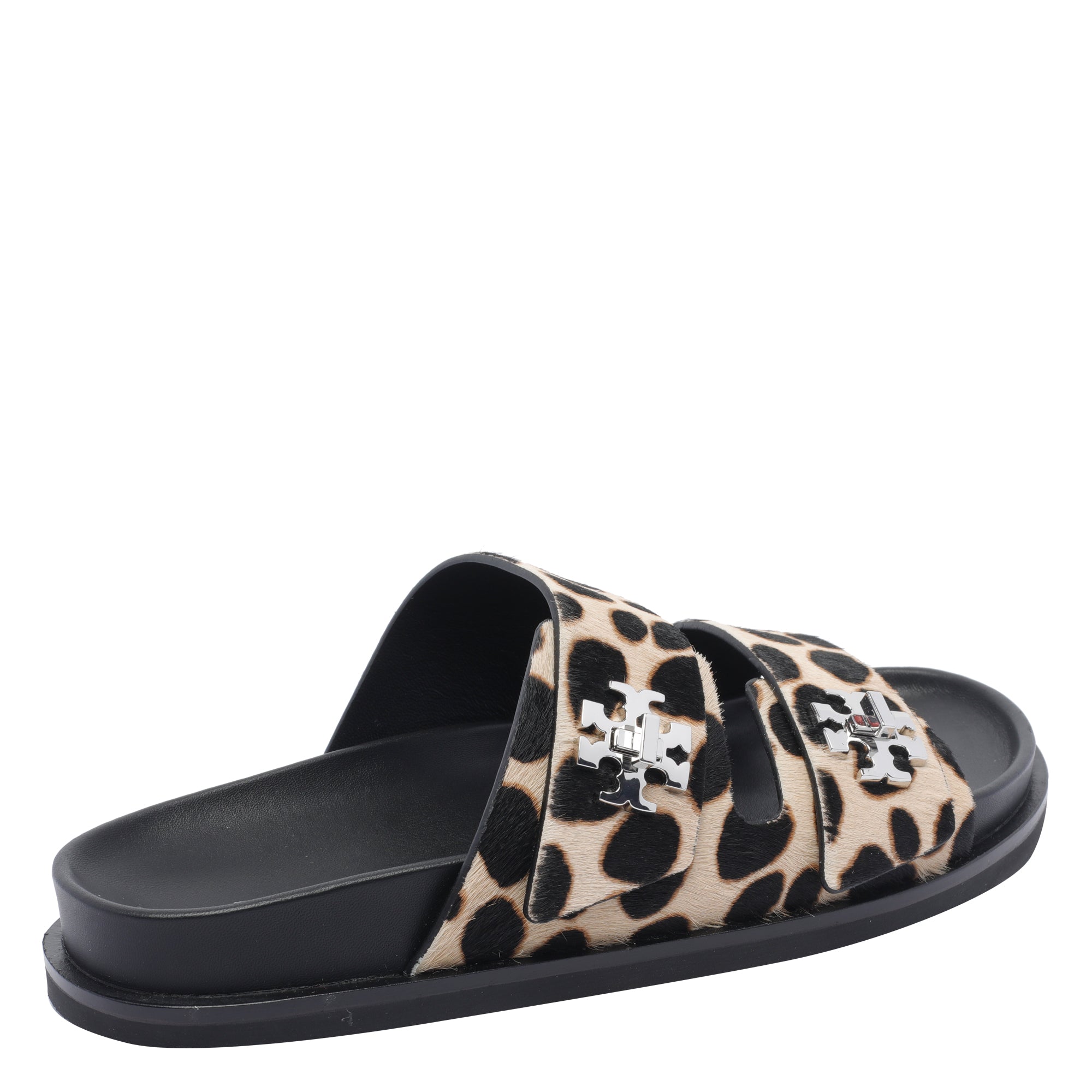 Tory Burch Sandals Brown Leather / Rubber Sole