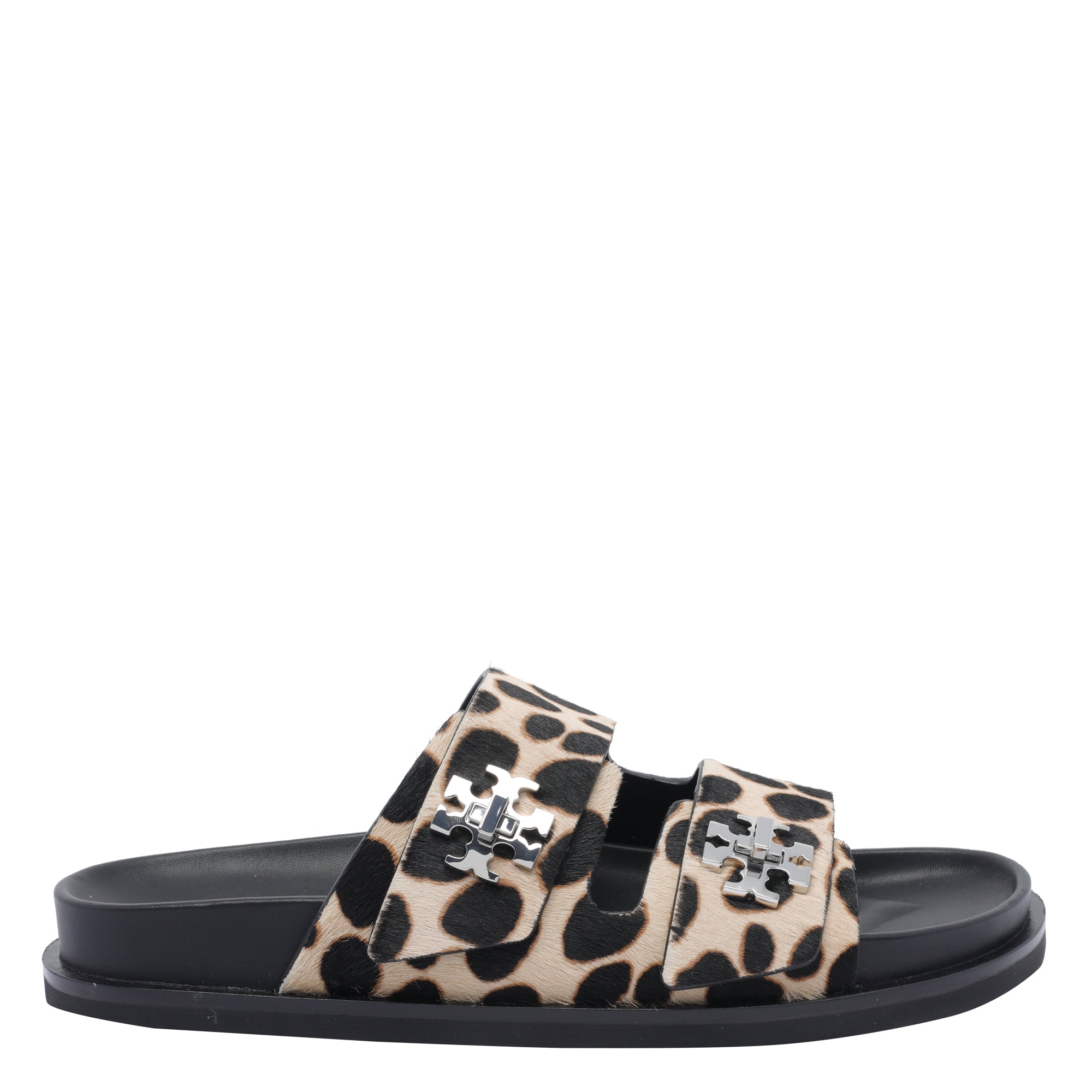 Tory Burch Sandals Brown Leather / Rubber Sole