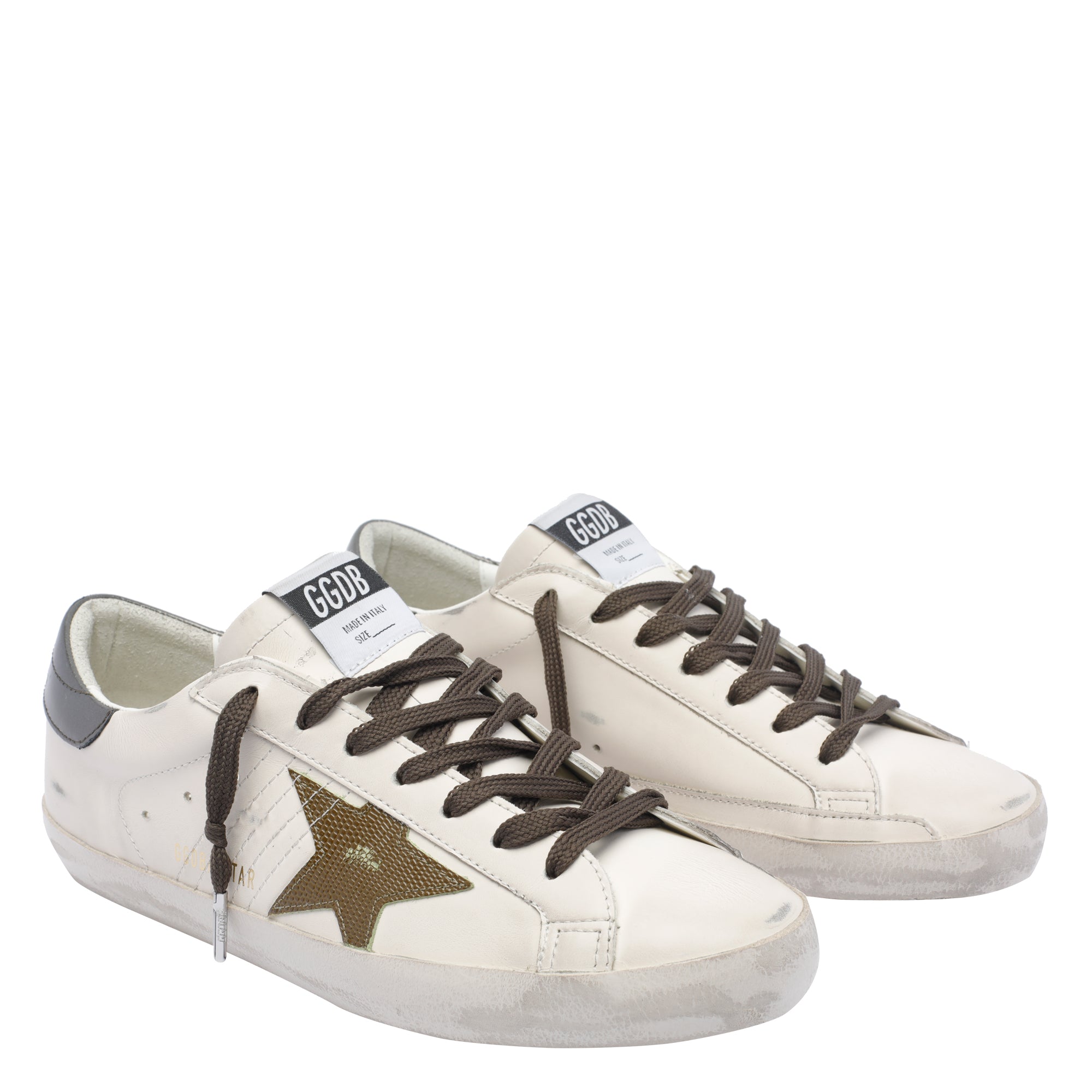 Golden Goose Sneakers White Calf Leather / Rubber Sole