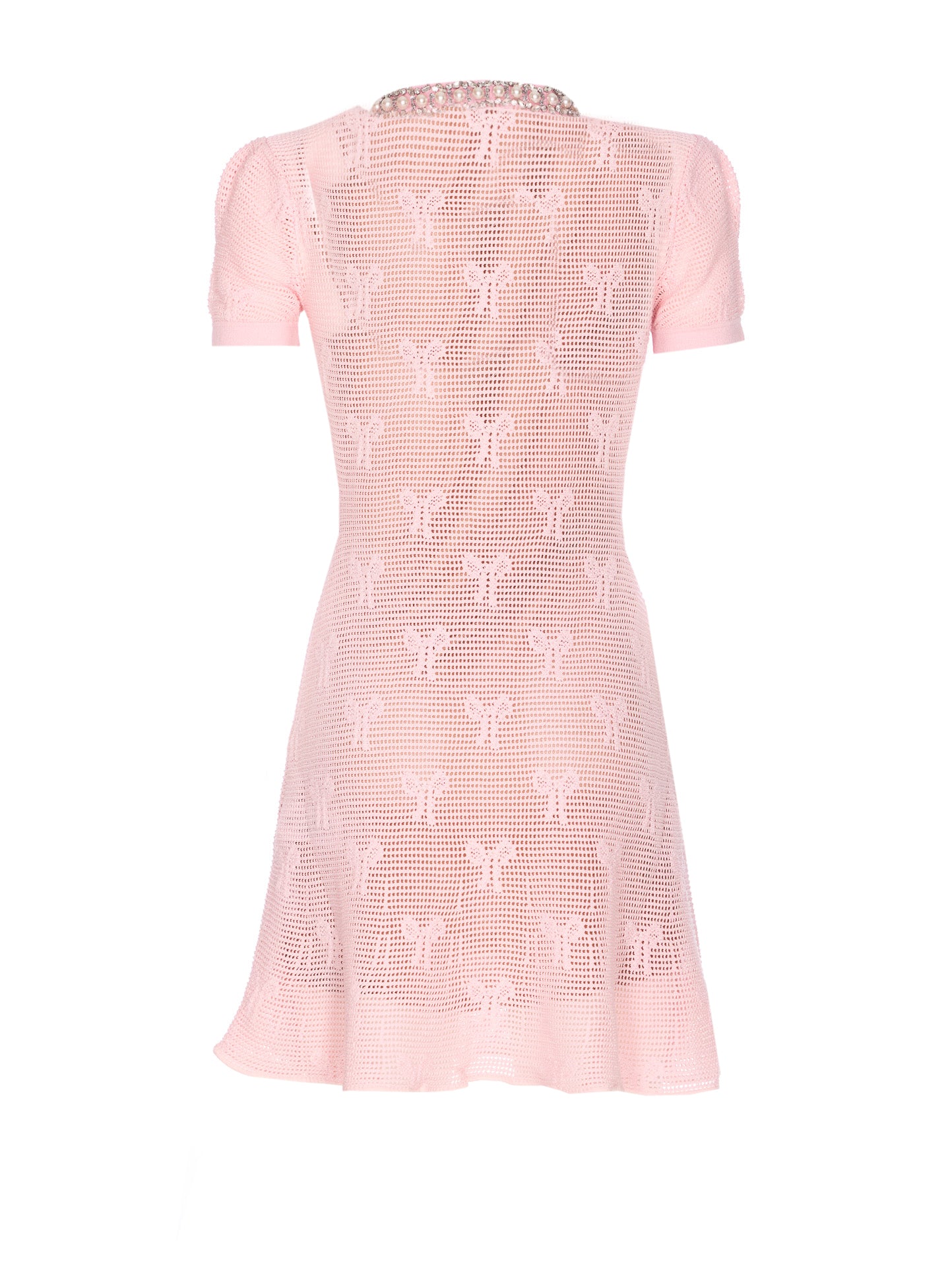Self Portrait Dresses Pink Cotton