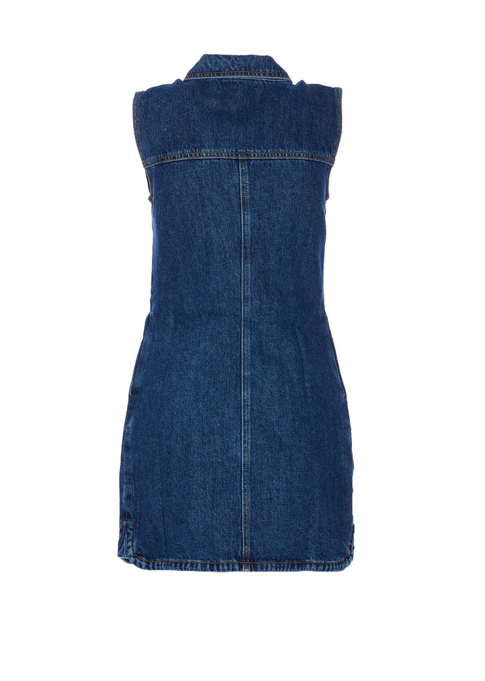 SELF PORTRAIT Dresses Blue Cotton