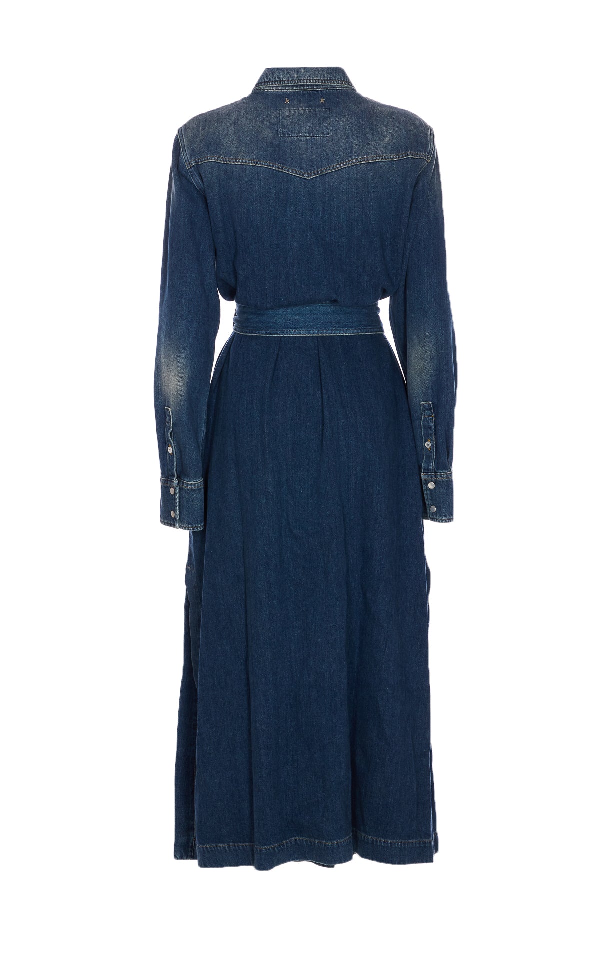 Golden Goose Dresses Blue Cotton