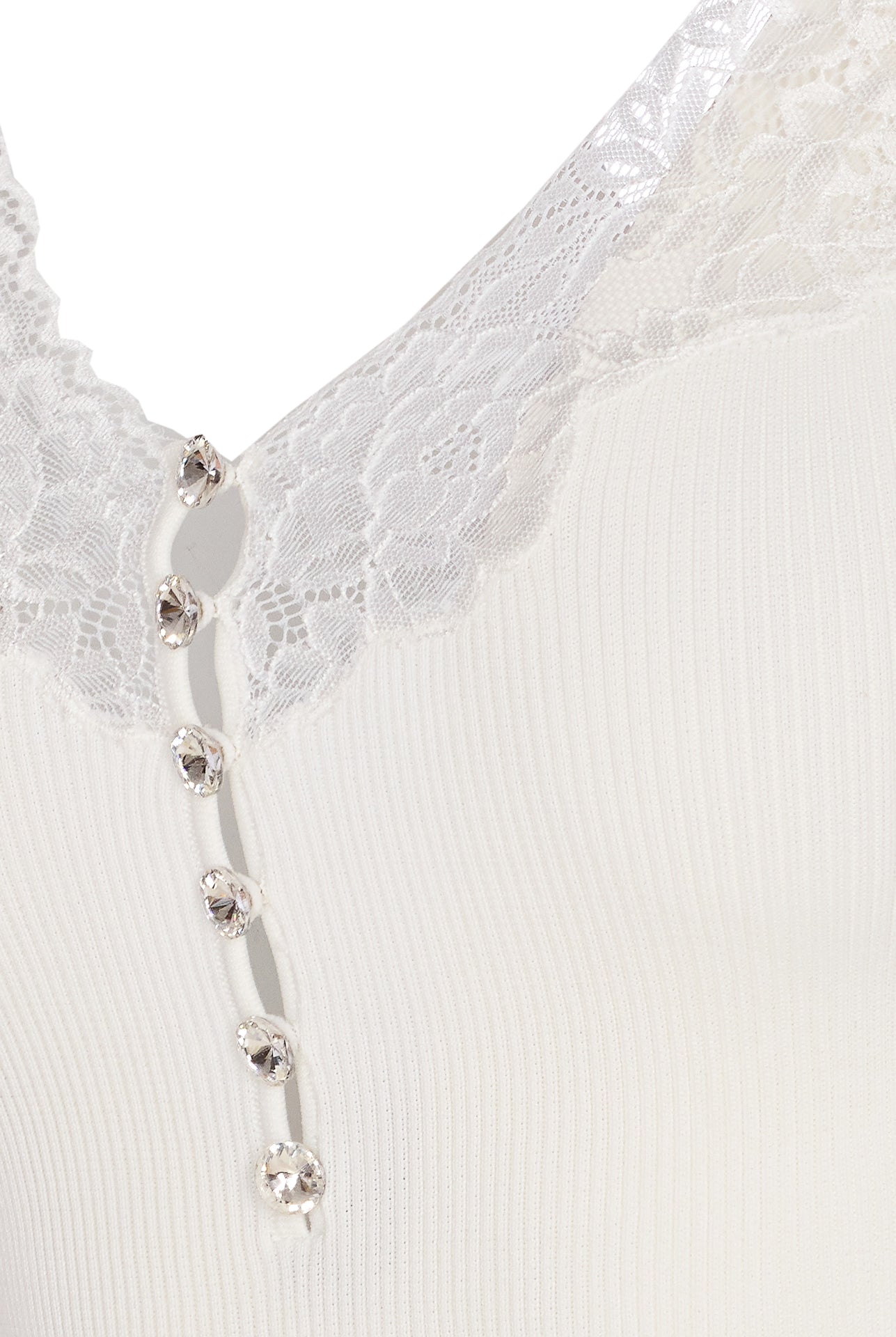 SELF PORTRAIT Top White Viscose