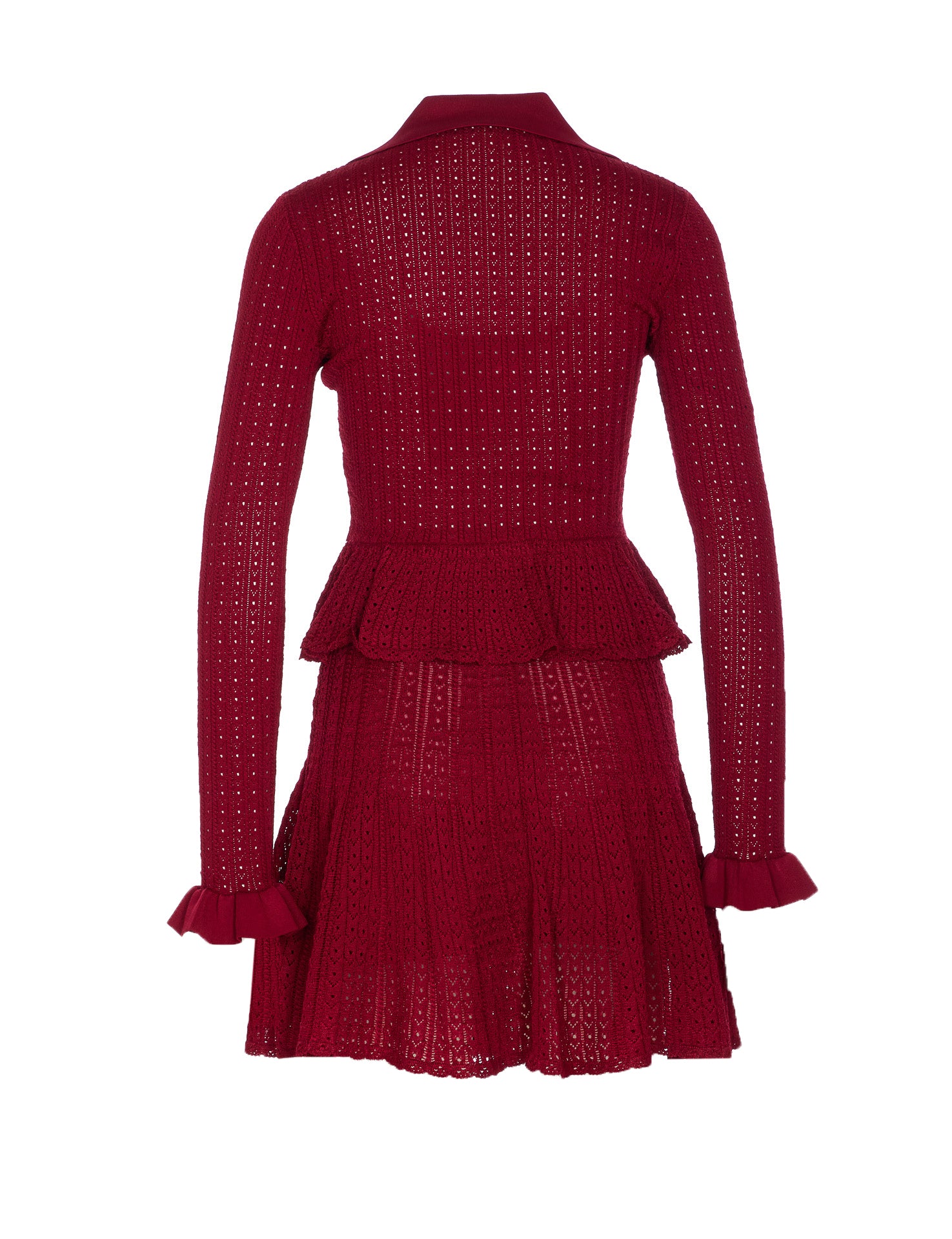Self Portrait Dresses Red Viscose