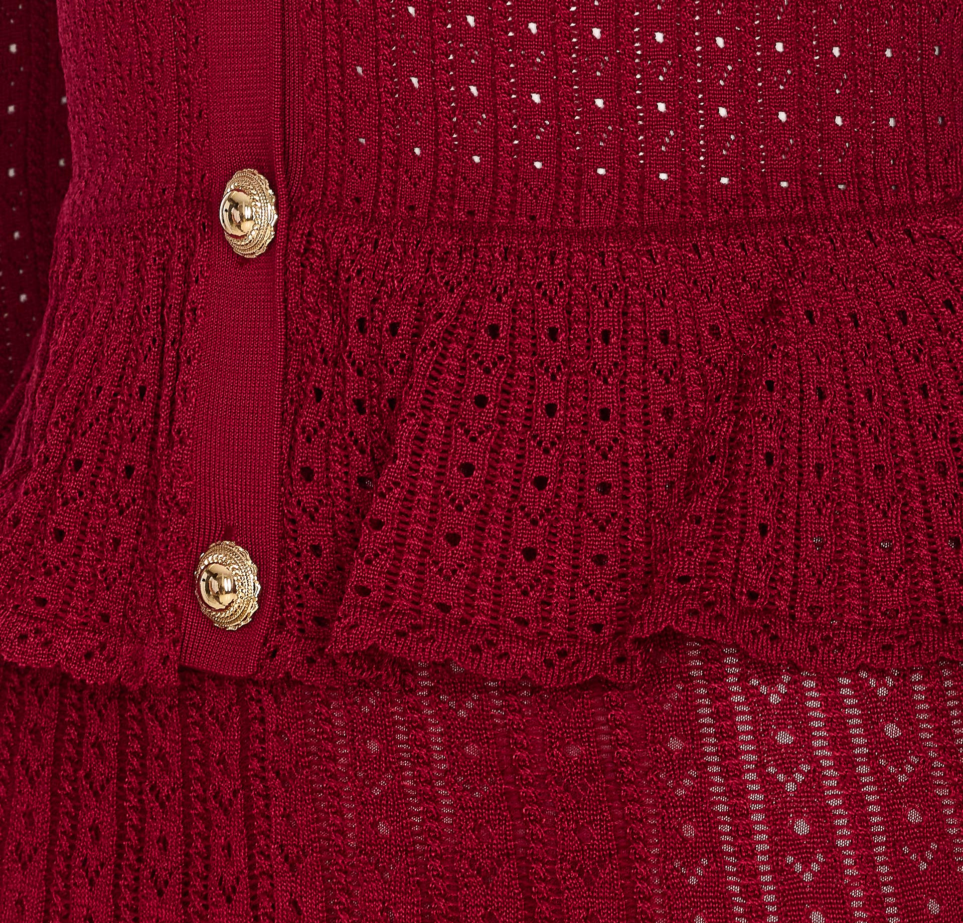 Self Portrait Dresses Red Viscose