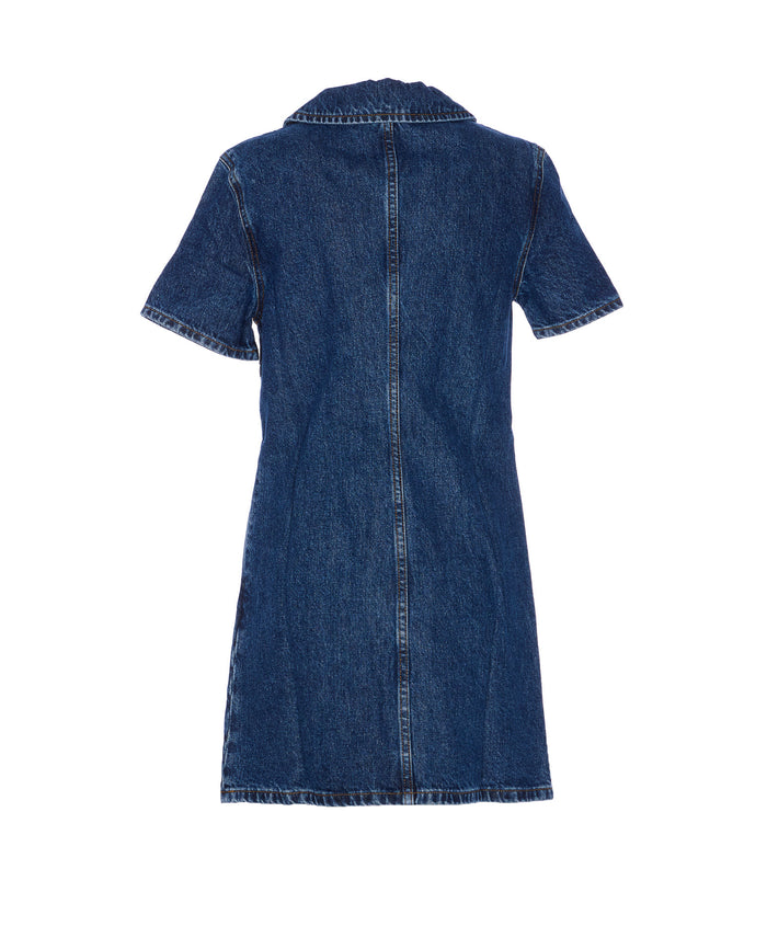 SELF PORTRAIT Dresses Blue Cotton