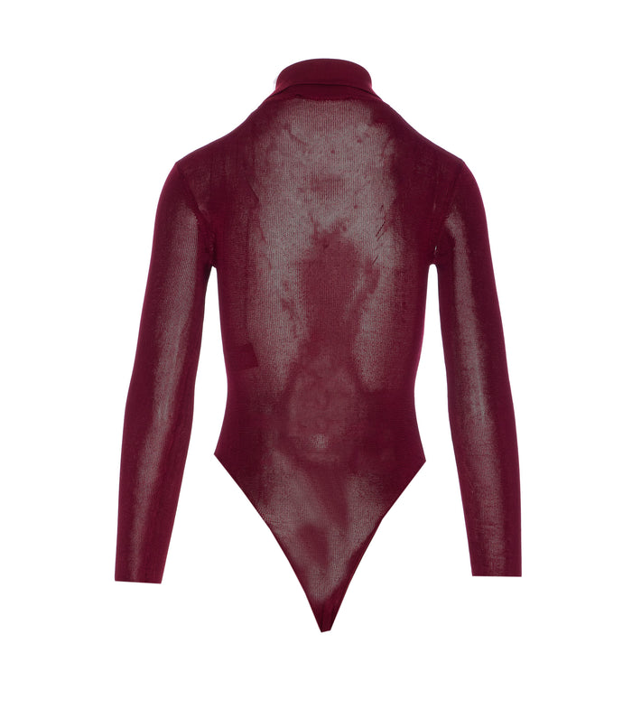 Self Portrait Top Red Viscose