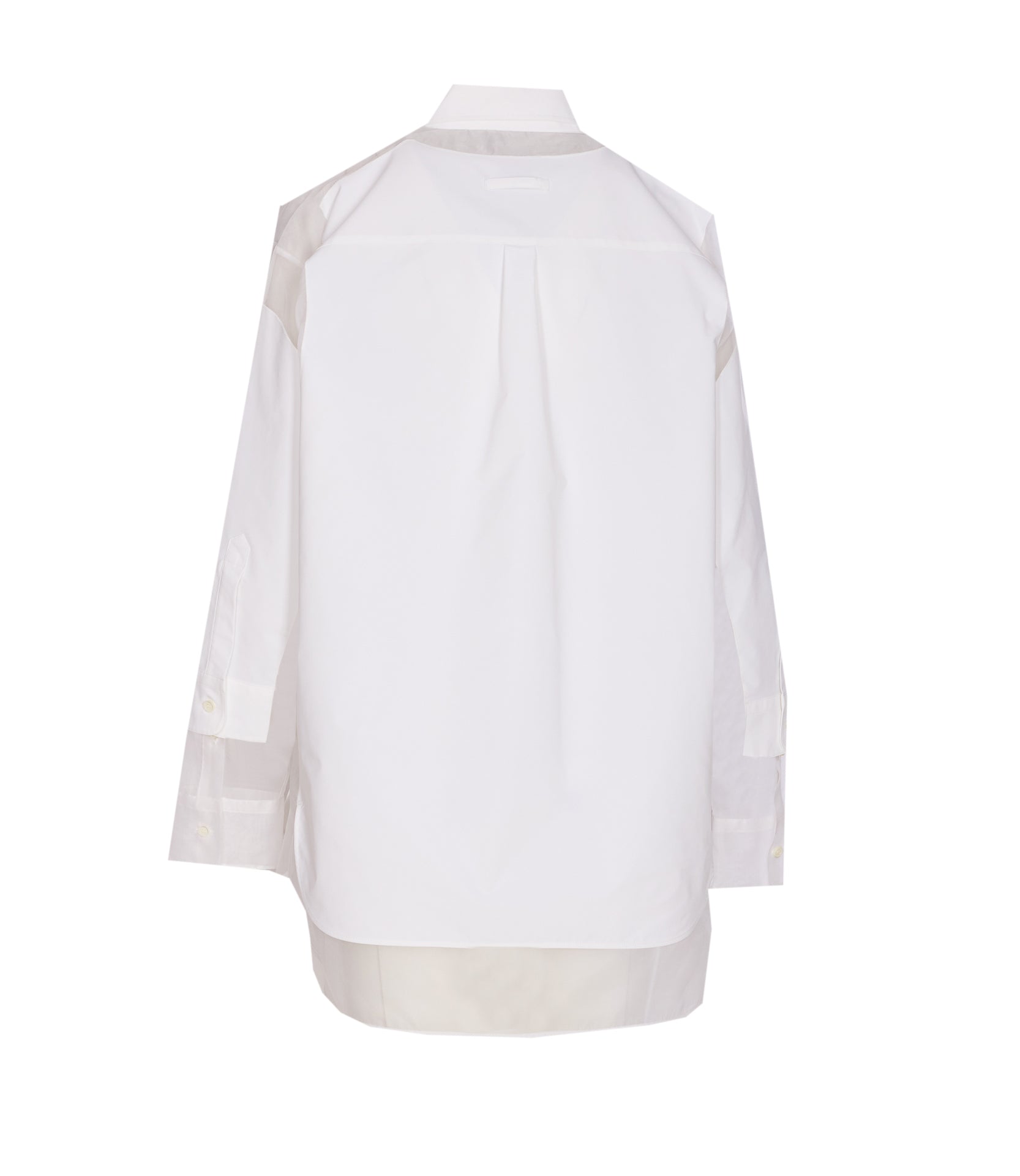 JEAN PAUL GAULTIER Shirts White Silk