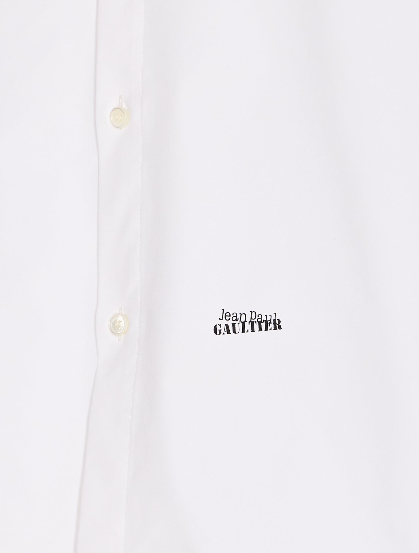 JEAN PAUL GAULTIER Shirts White Silk