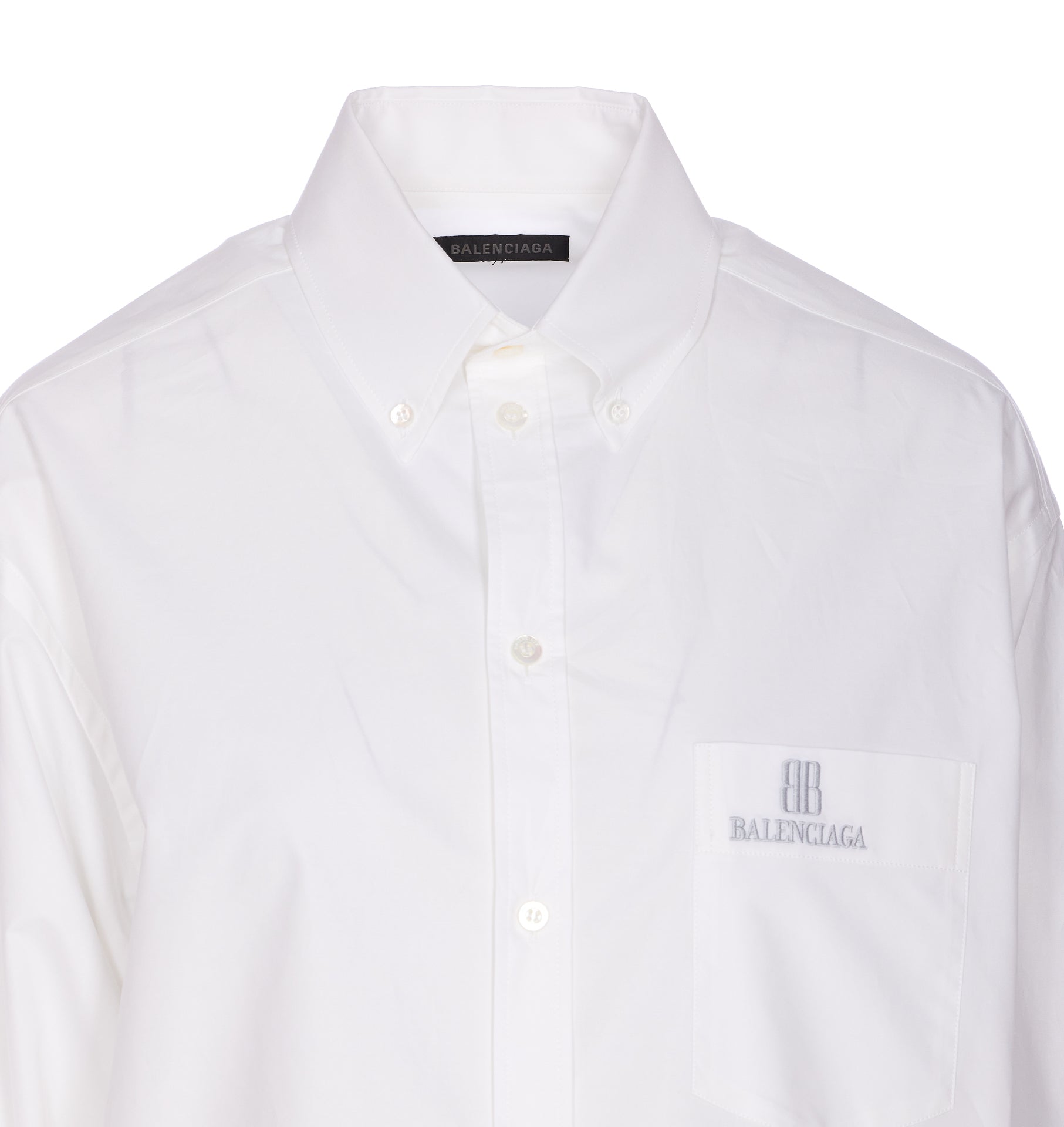 Balenciaga Shirts White Cotton