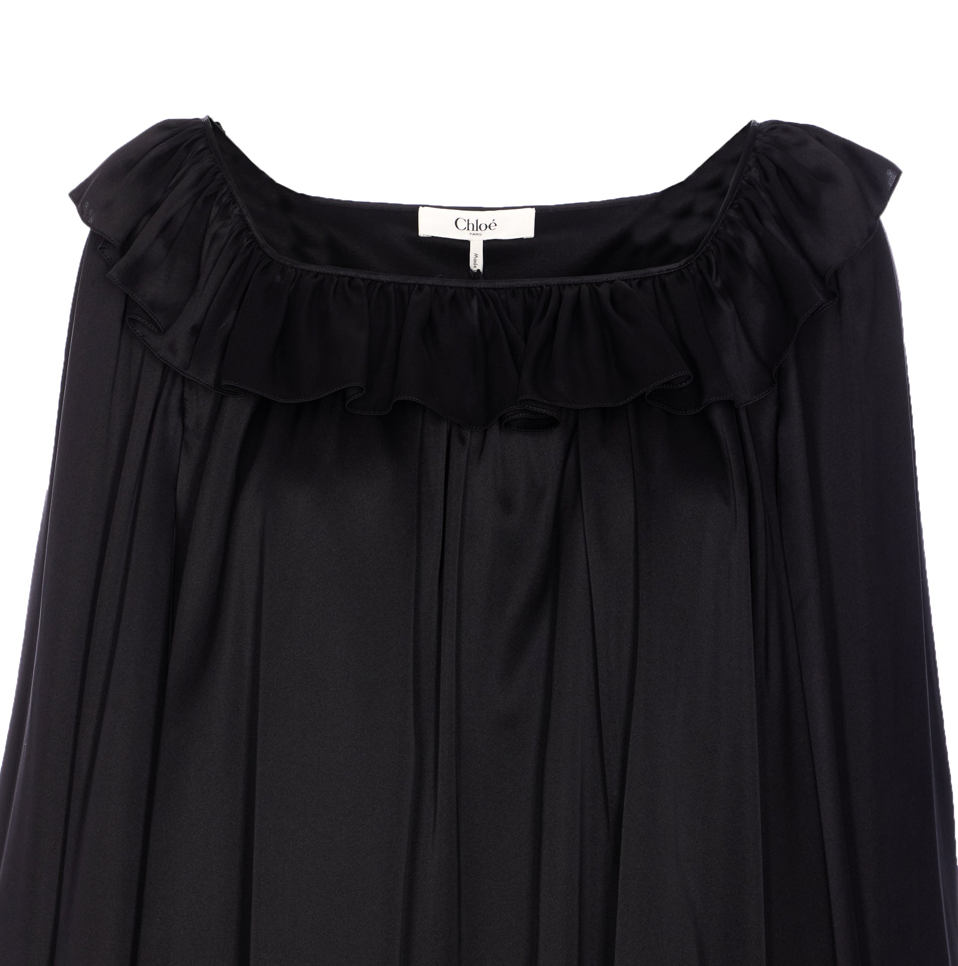 Chloè Shirts Black Silk