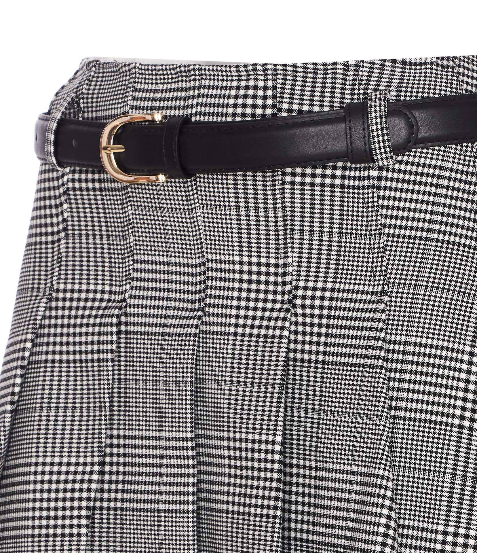 Self Portrait Skirts Grey Polyester