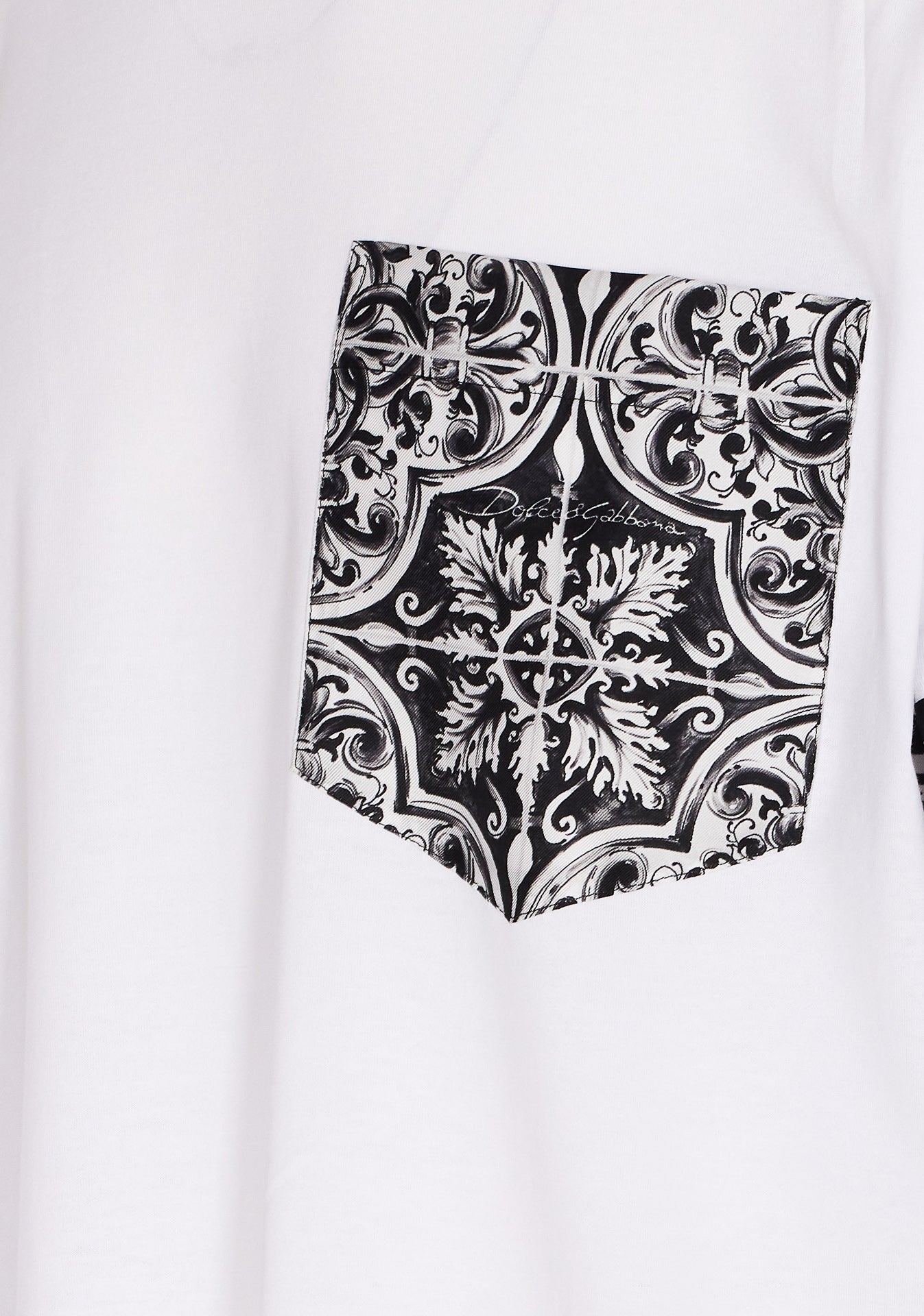 Dolce & Gabbana T-Shirts And Polos White Cotton