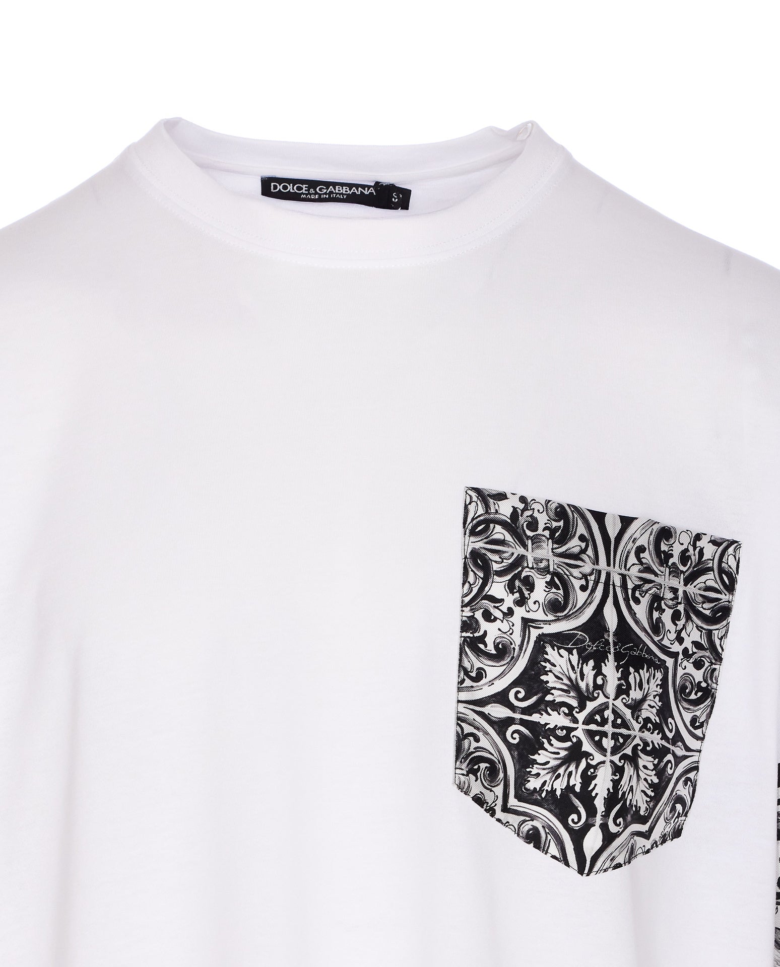Dolce & Gabbana T-Shirts And Polos White Cotton